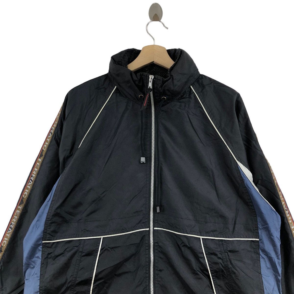 Asics Vintage 90s RRR Recorder By Asics Jacket Pull Out Hoodies Size US XL / EU 56 / 4 - 2 Thumbnail