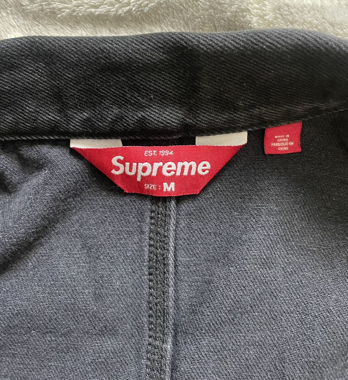 Supreme Supreme chore trucker jacket Size US M / EU 48-50 / 2 - 2 Thumbnail