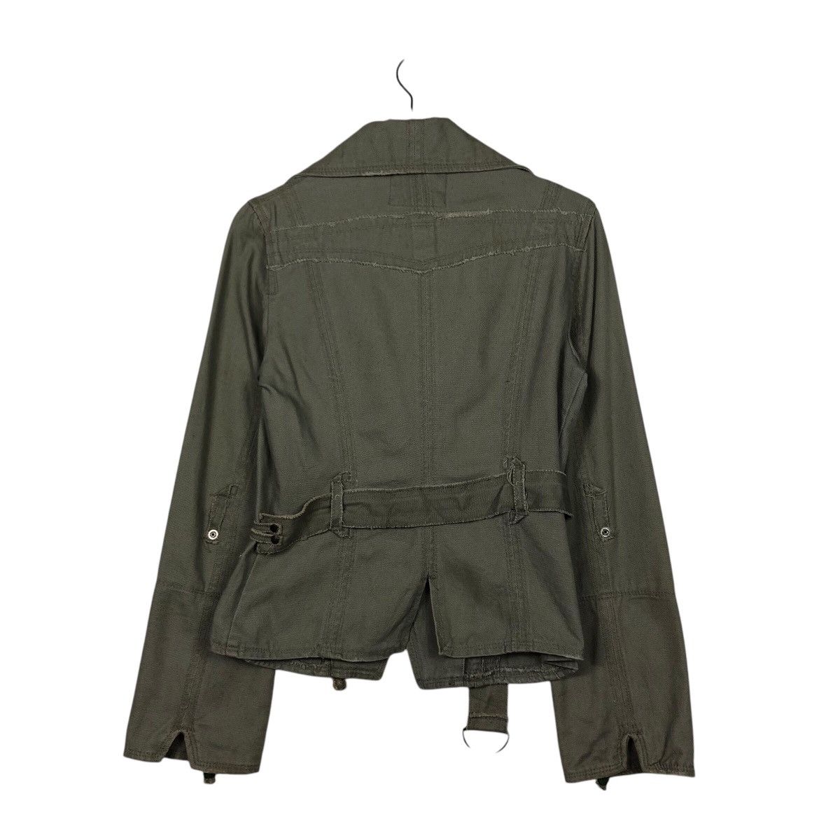 Japanese Brand 📌Vintage Cropped Biker Jacket Guarana Soda Bondage Design Size US L / EU 52-54 / 3 - 11 Thumbnail