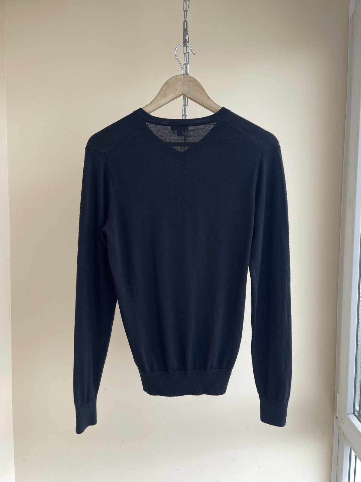 Uniqlo Uniqlo V-Neck Wool Lightweight Knit Pullover Jumper Sweater Size US XS / EU 42 / 0 - 2 Thumbnail