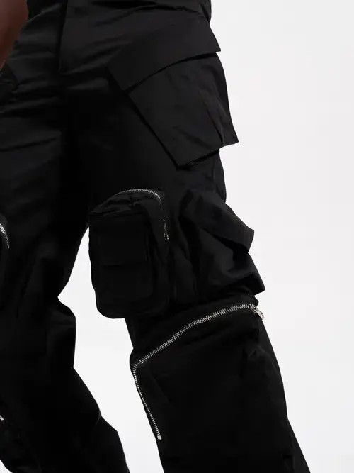 Jean Multi pocket utility grunge baggy cargo pants Size US 32 / EU 48 - 6 Thumbnail
