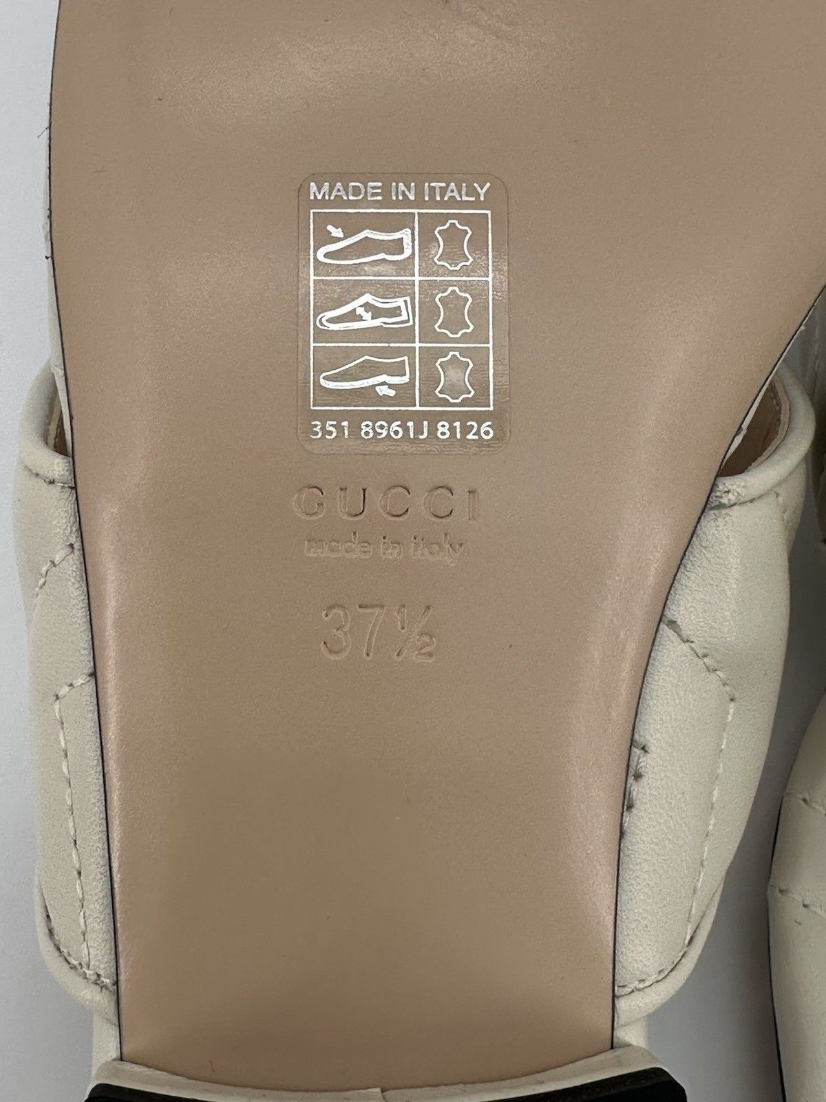 Gucci Size-IT-37,5/US-7,5 New Gucci Sanddals Woman Size US 7.5 / IT 37.5 - 10 Thumbnail