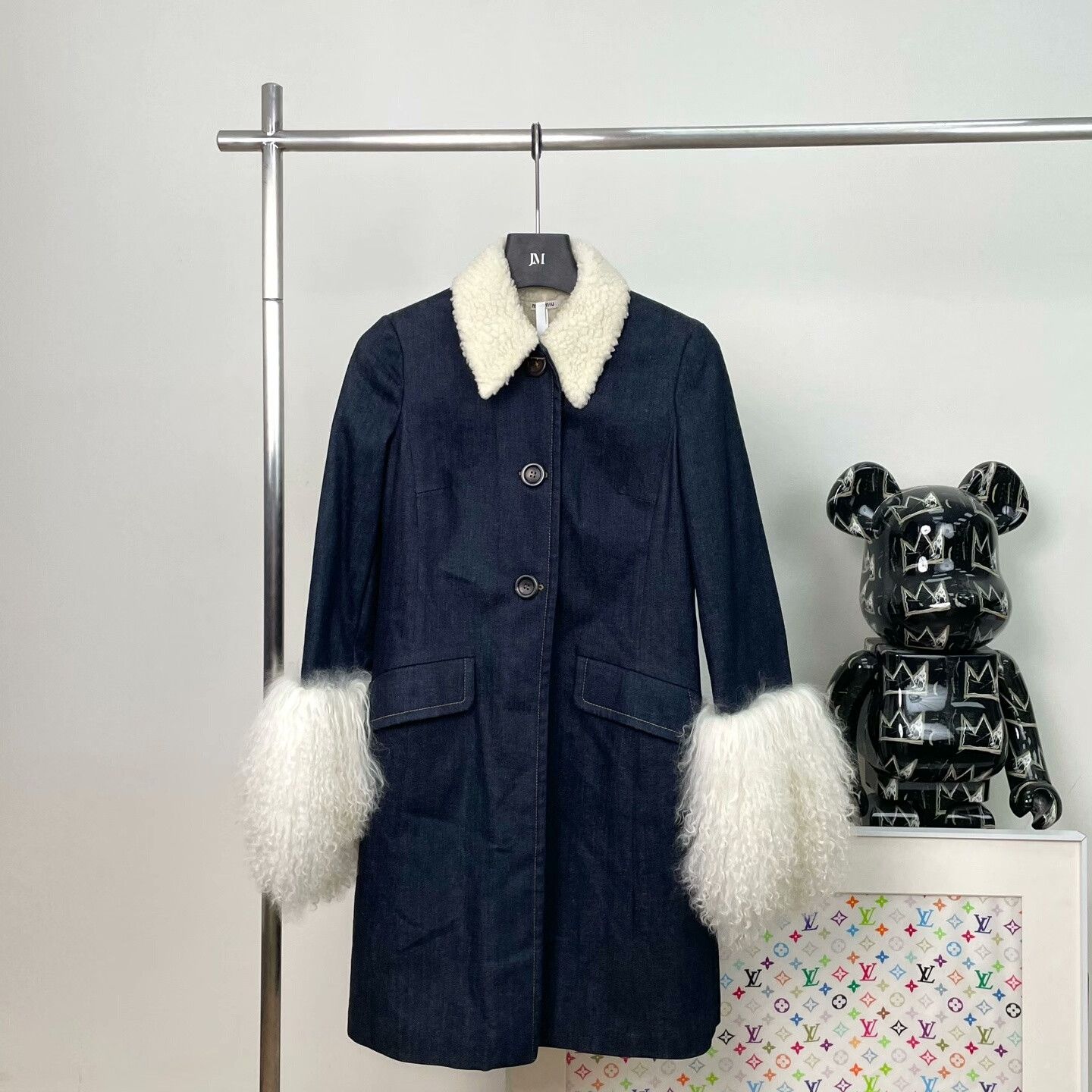 Miu Miu Miu Miu Denim Jacket it_42 Women Size M / US 6-8 / IT 42-44 - 1 Thumbnail