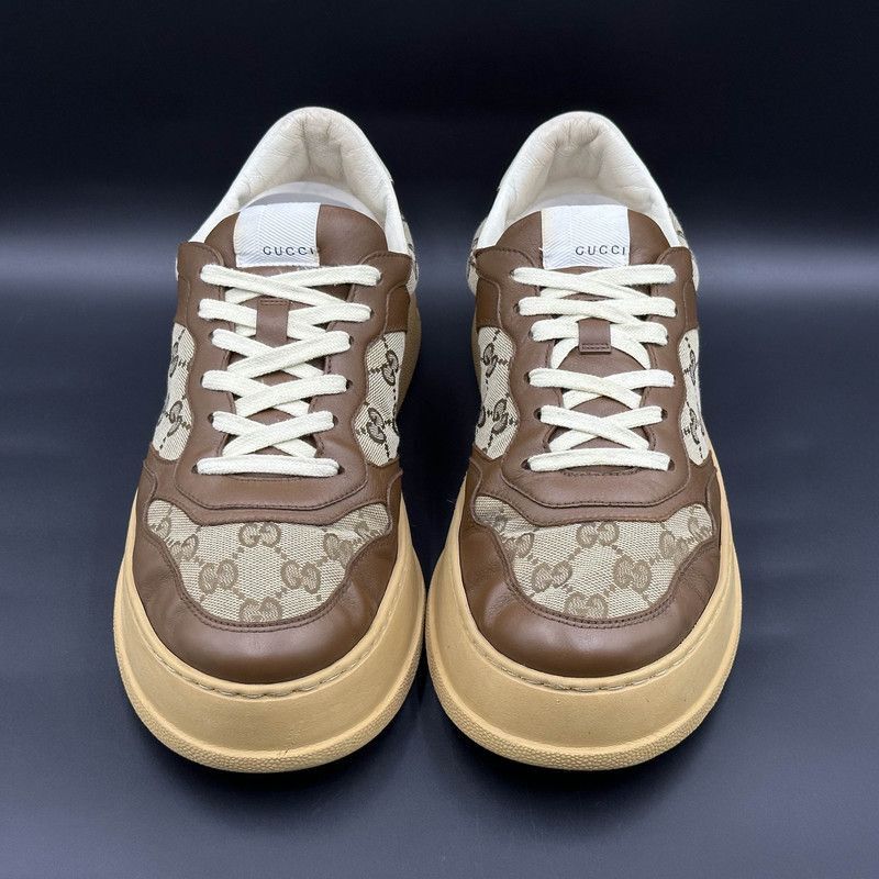 Gucci Gucci Chunky B Casual Sneakers in Brown - Size US 10.5 / EU 43-44 - 2 Thumbnail