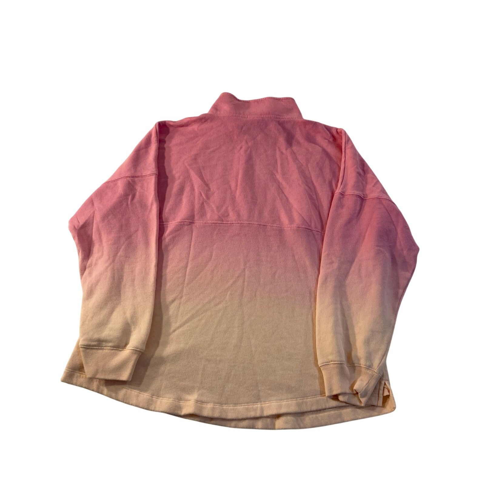 Pink Victoria's Secret PINK Half Zip Pullover Womens M Ombre Pink Size M / US 6-8 / IT 42-44 - 3 Thumbnail