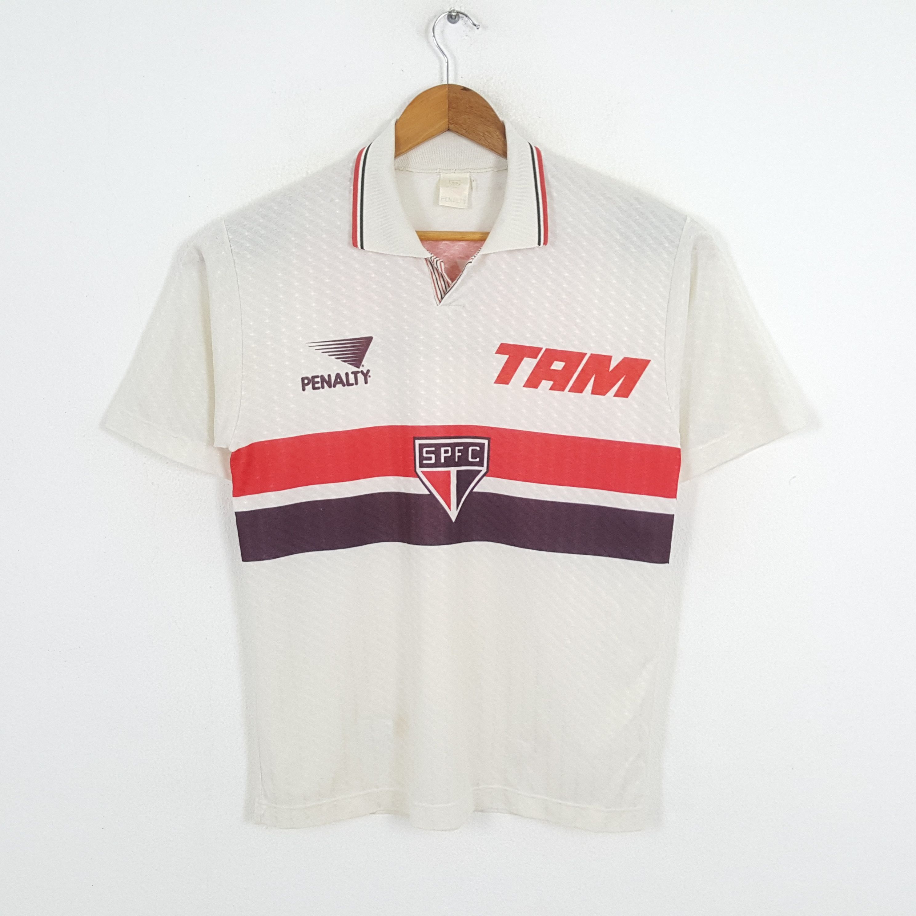 Penalty × Vintage Vintage 90's SAO PAOLO PENALTY Brazil Football Club Jersey Size US M / EU 48-50 / 2 - 1 Thumbnail