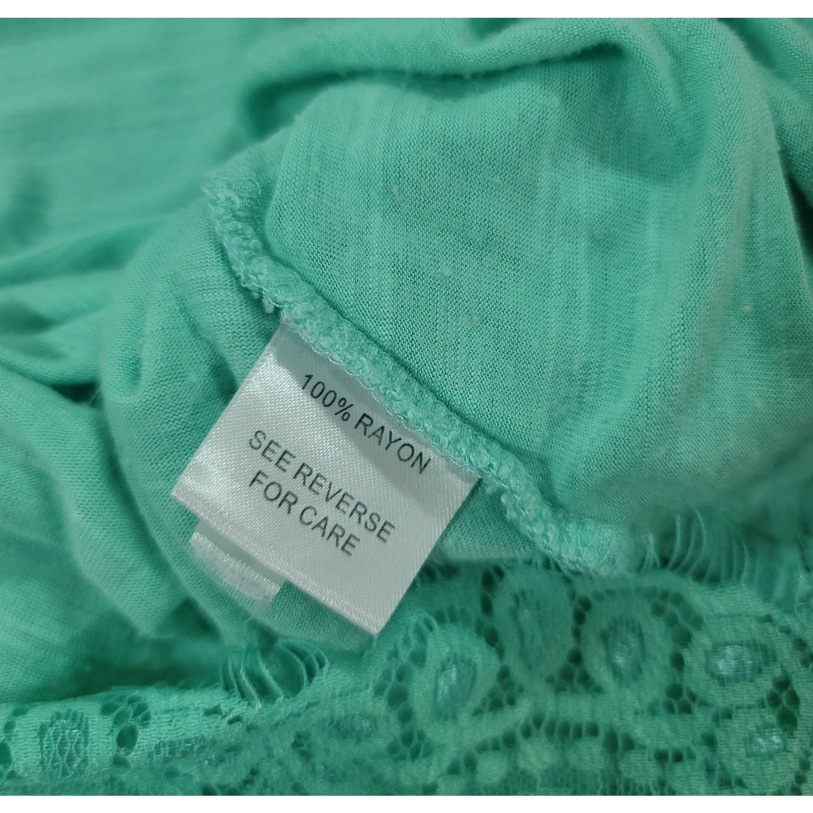 Other Moral Fiber Light Green Double Scoop Slub Knit Tank Top M Size M / US 6-8 / IT 42-44 - 5 Thumbnail