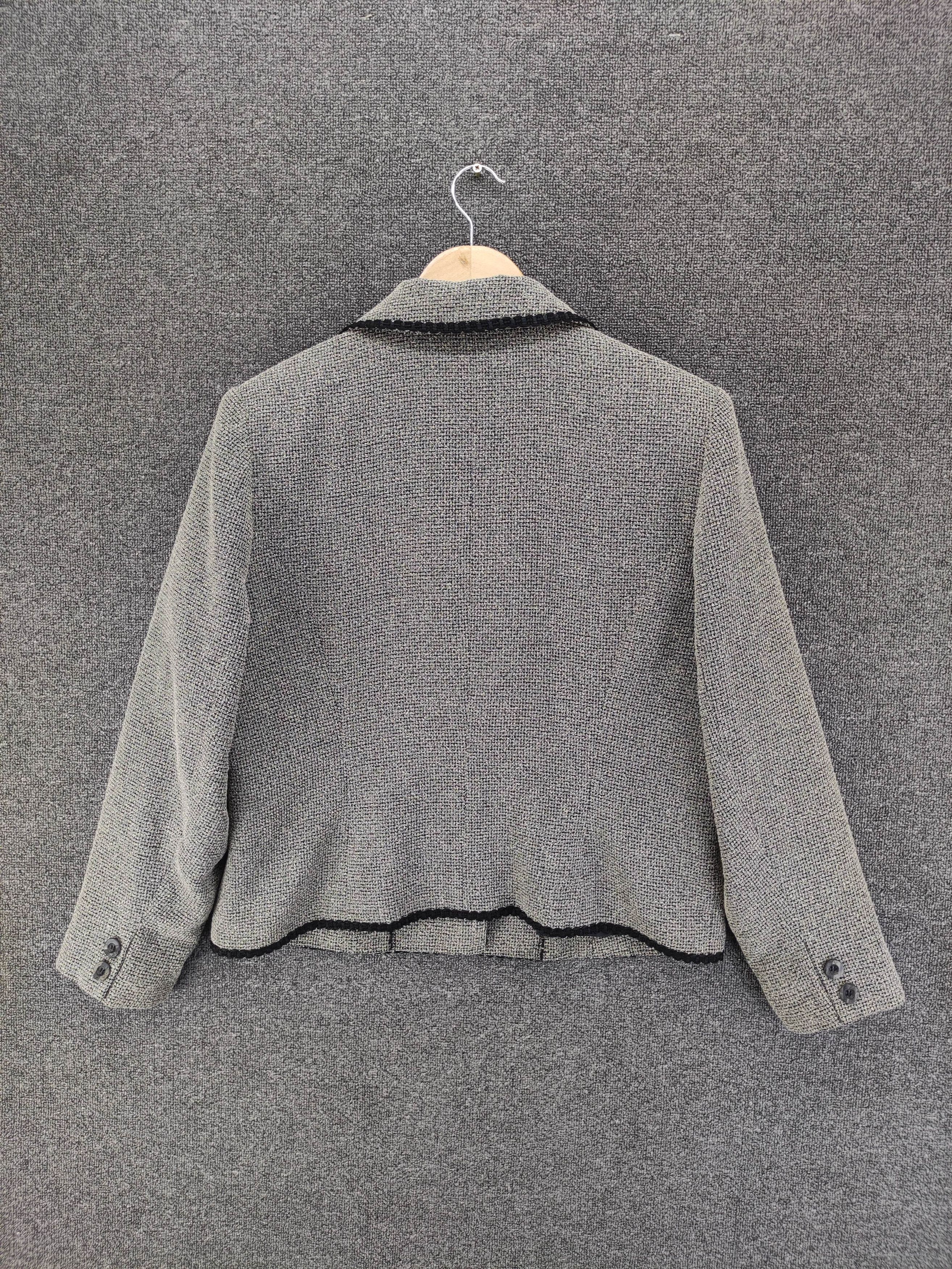 In The Attic Vintage Inattic Tweed Jacket Size M / US 6-8 / IT 42-44 - 8 Thumbnail