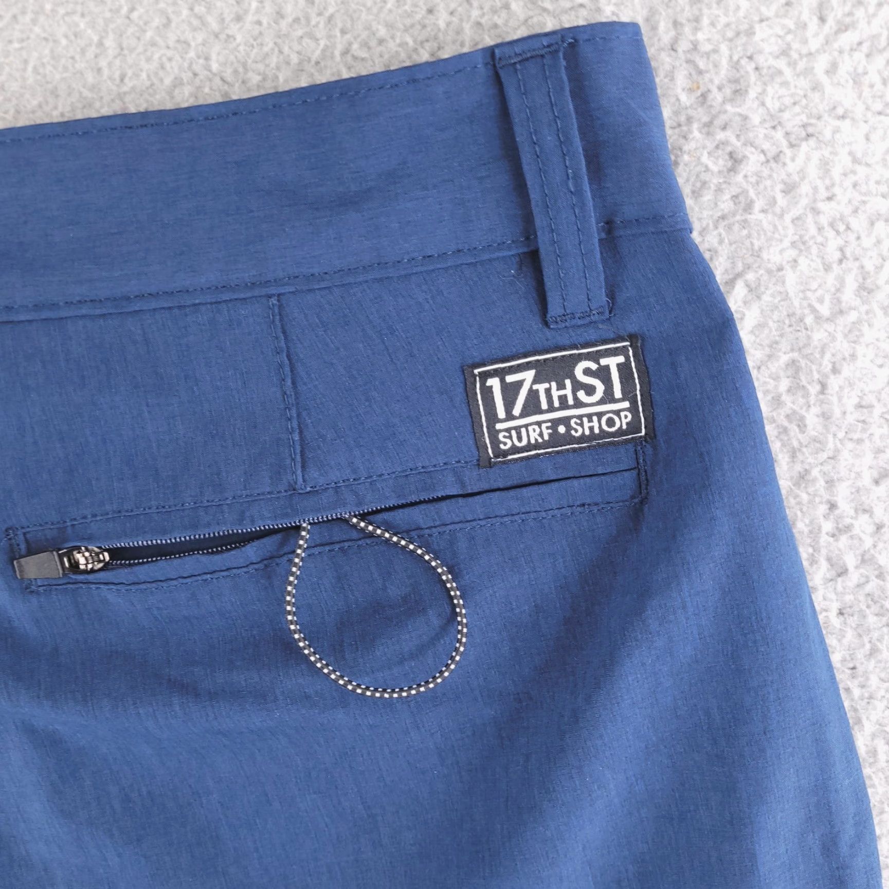 Vintage 17th Street Shorts Mens 40 Blue Hybrid Chino Casual Swim Shirt? Size US 40 / EU 56 - 5 Thumbnail