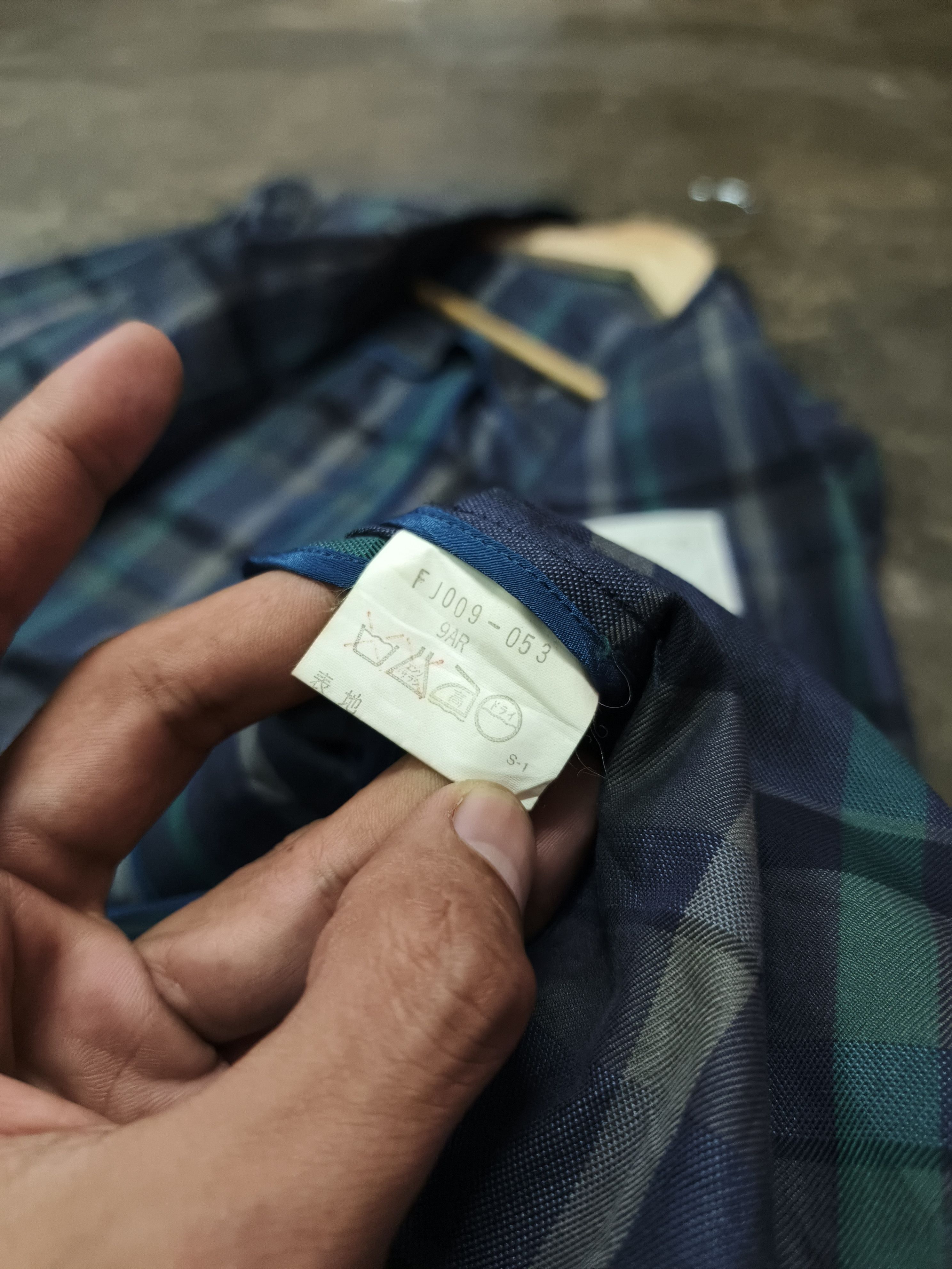 Burberry Prorsum VTG BURBERRYS PLAID DOUBLE BREASTED BLAZER COAT Size M / US 6-8 / IT 42-44 - 7 Thumbnail