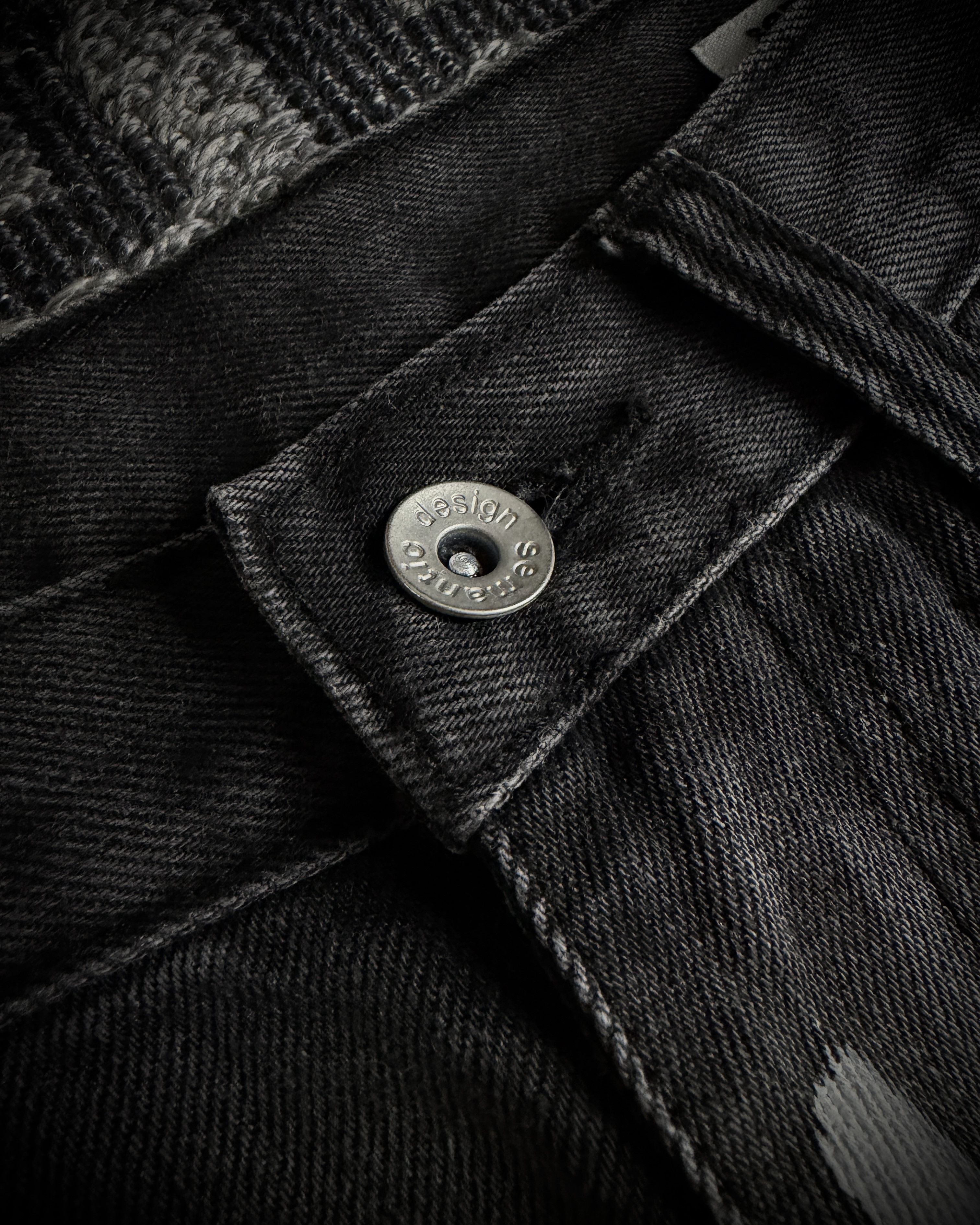 semanticdesign Semantic Design Washed Black Distressed Bootcut Jeans Size US 30 / EU 46 - 6 Thumbnail
