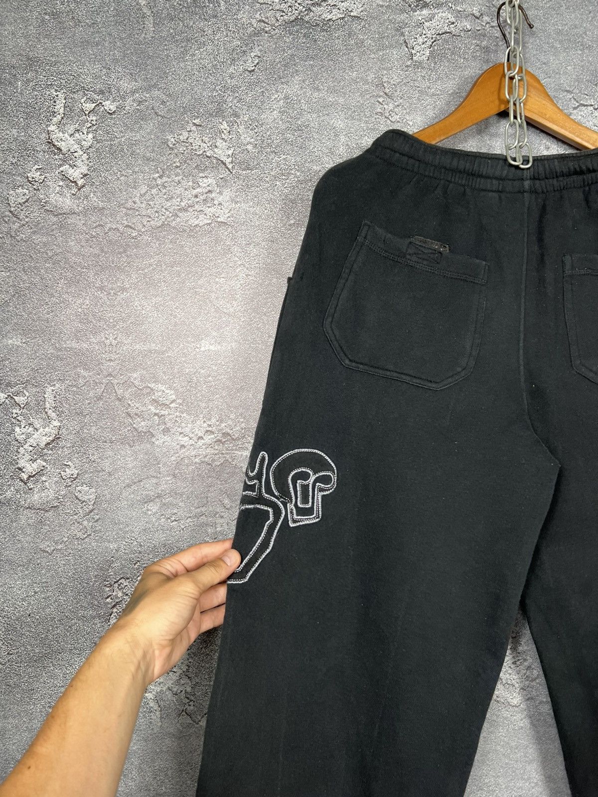 Mambo Vintage Mambo Baggy Flare Sweatpants With Logo Size 29" - 13 Thumbnail