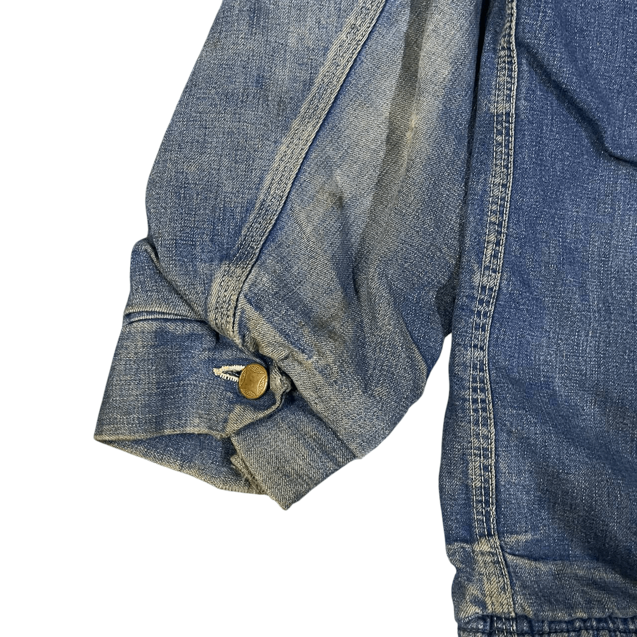 Sears Vintage 50's Sears Blanket Lined Denim Chore Jacket Size US M / EU 48-50 / 2 - 14 Thumbnail