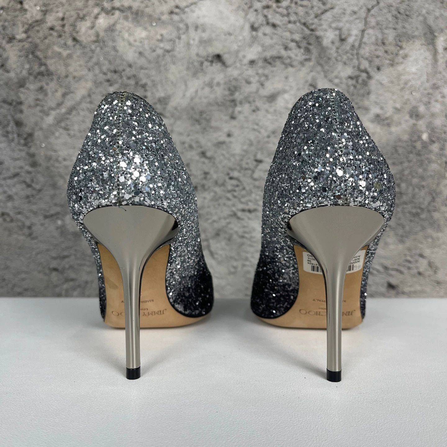 Jimmy Choo Jimmy Choo Gradient Sequin Pumps 36 Unworn Size US 5.5 / IT 35.5 - 4 Thumbnail