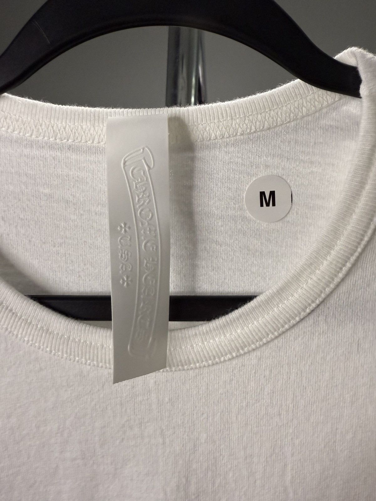 Chrome Hearts Chrome Hearts White “Y Not” Embroidered Longlseeve Size US M / EU 48-50 / 2 - 2 Thumbnail