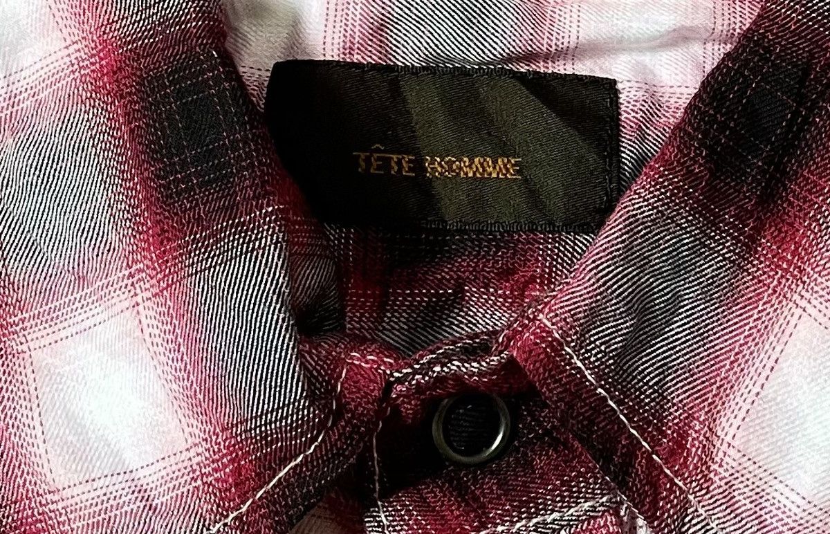 Issey Miyake Vintage tete homme classic plaid flowy shirt Size US L / EU 52-54 / 3 - 3 Thumbnail