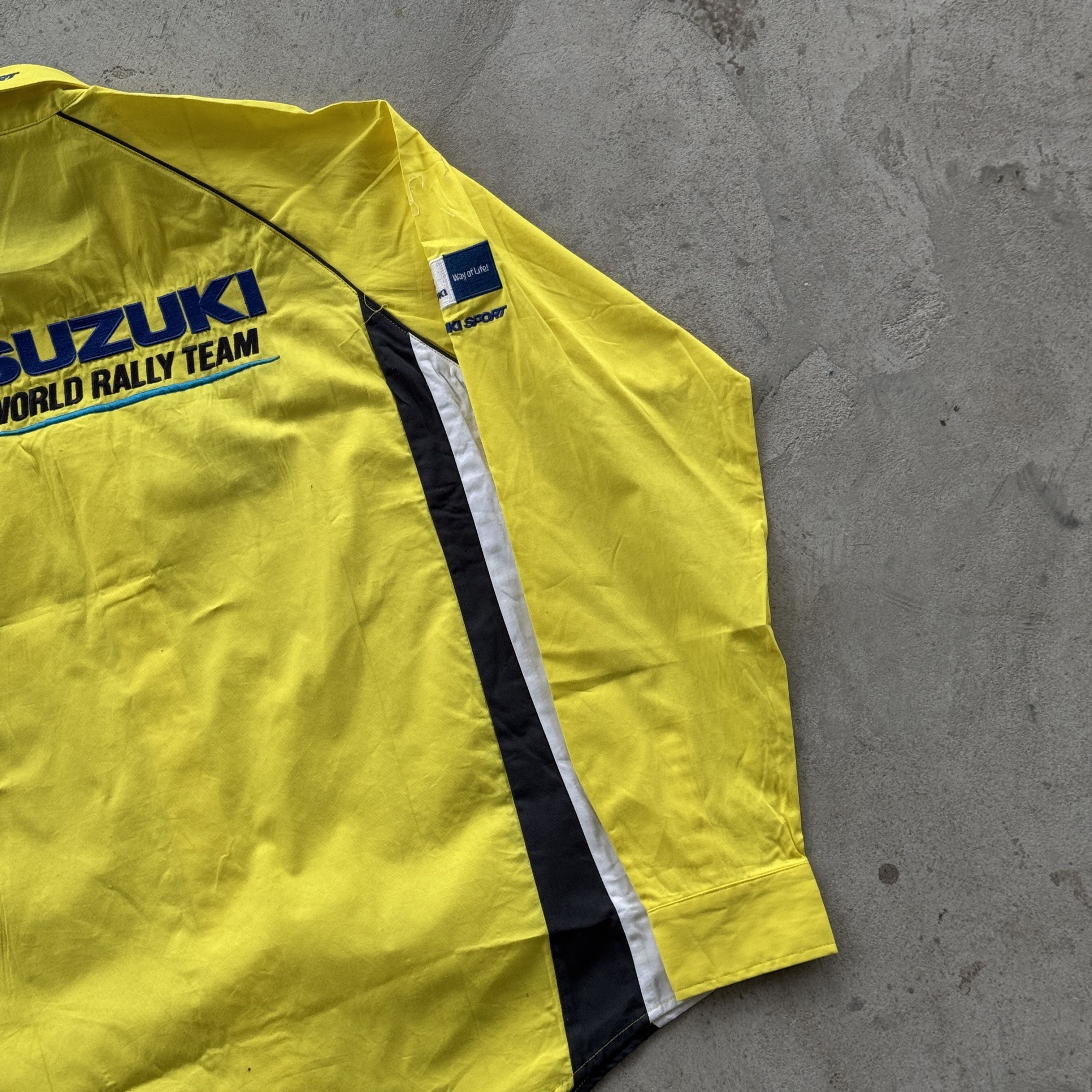 Vintage Vintage 90s Suzuki Sport Racing Button Ups Shirt Size US L / EU 52-54 / 3 - 6 Thumbnail