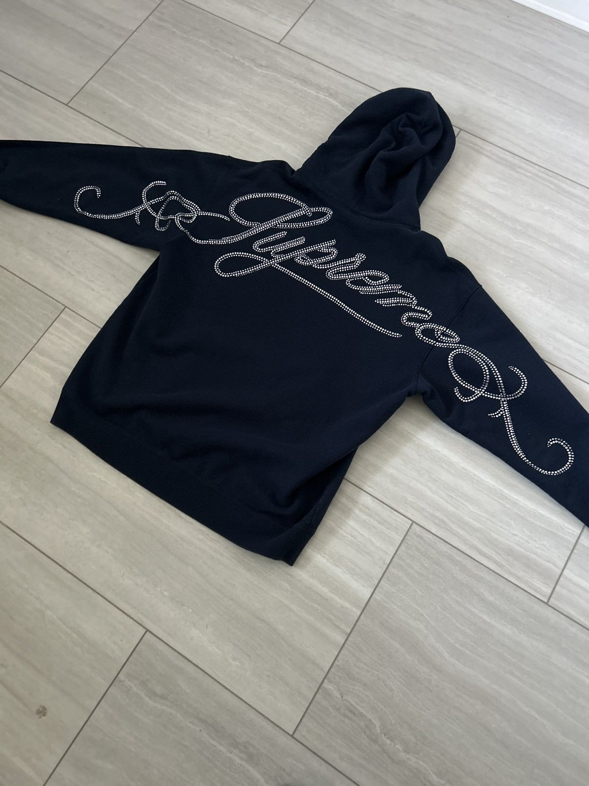 Supreme Supreme Rhinestone Hoodie Size US XL / EU 56 / 4 - 1 Preview