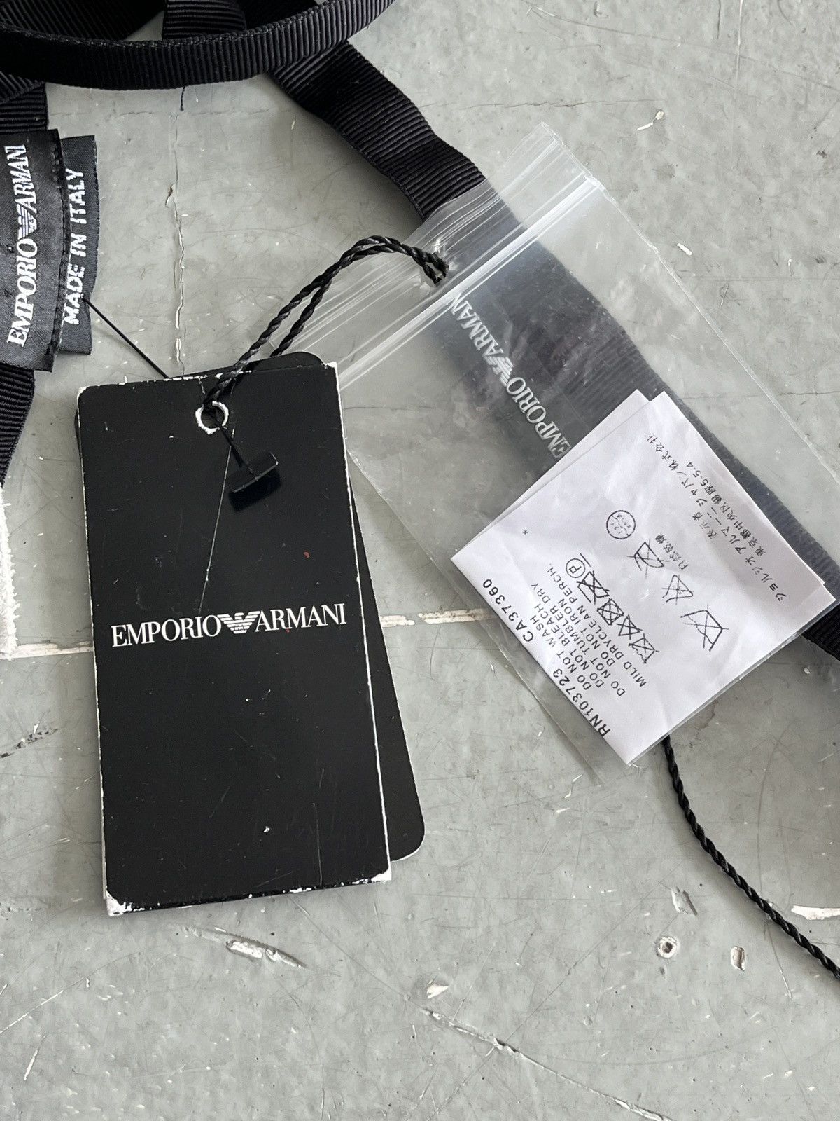 Emporio Armani Vintage Emporio Armani Body Harness (unisex) Size ONE SIZE - 6 Thumbnail