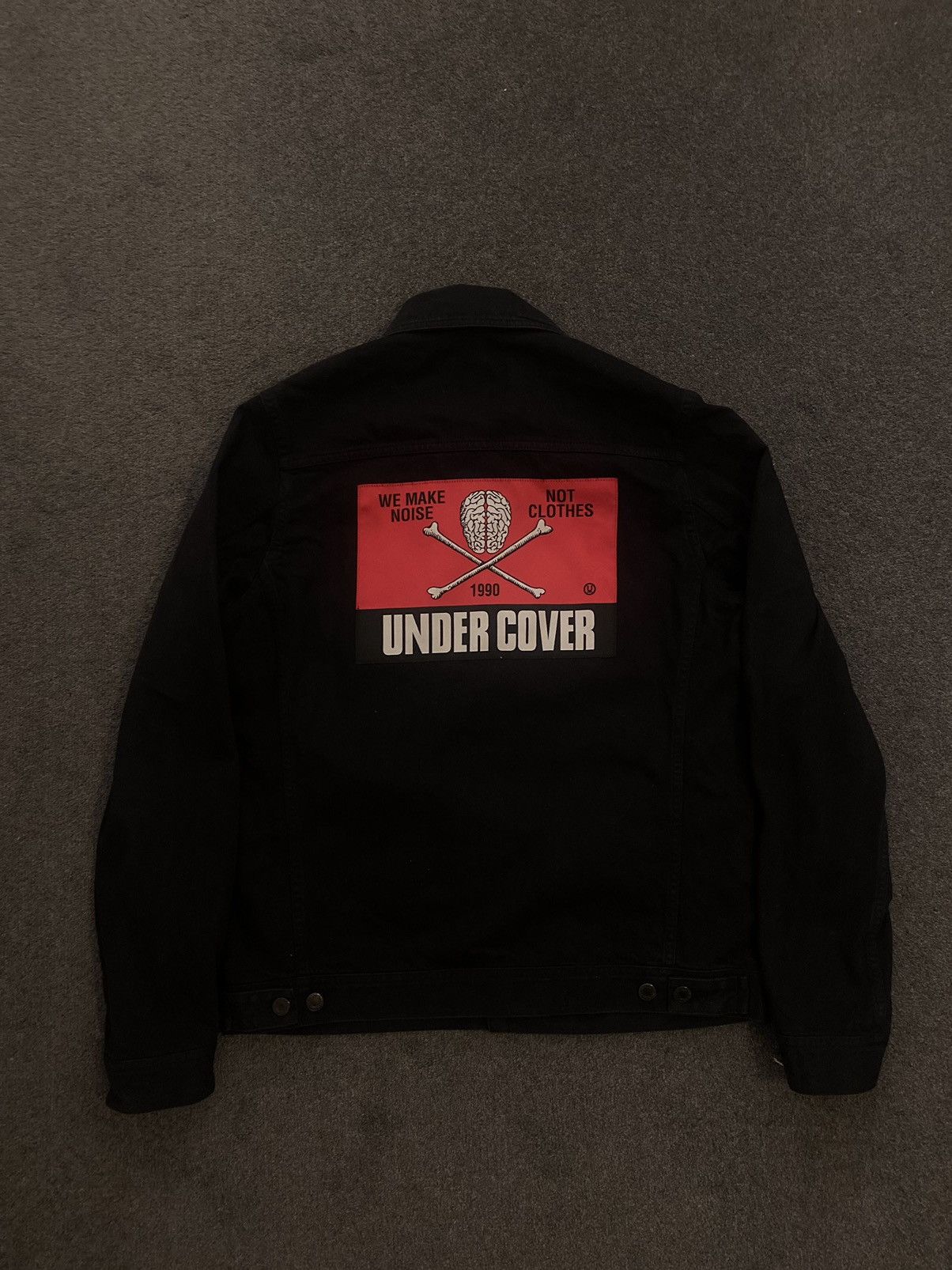 Undercover Undercover SS18 cream soda collaboration denim jacket Size US M / EU 48-50 / 2 - 2 Thumbnail