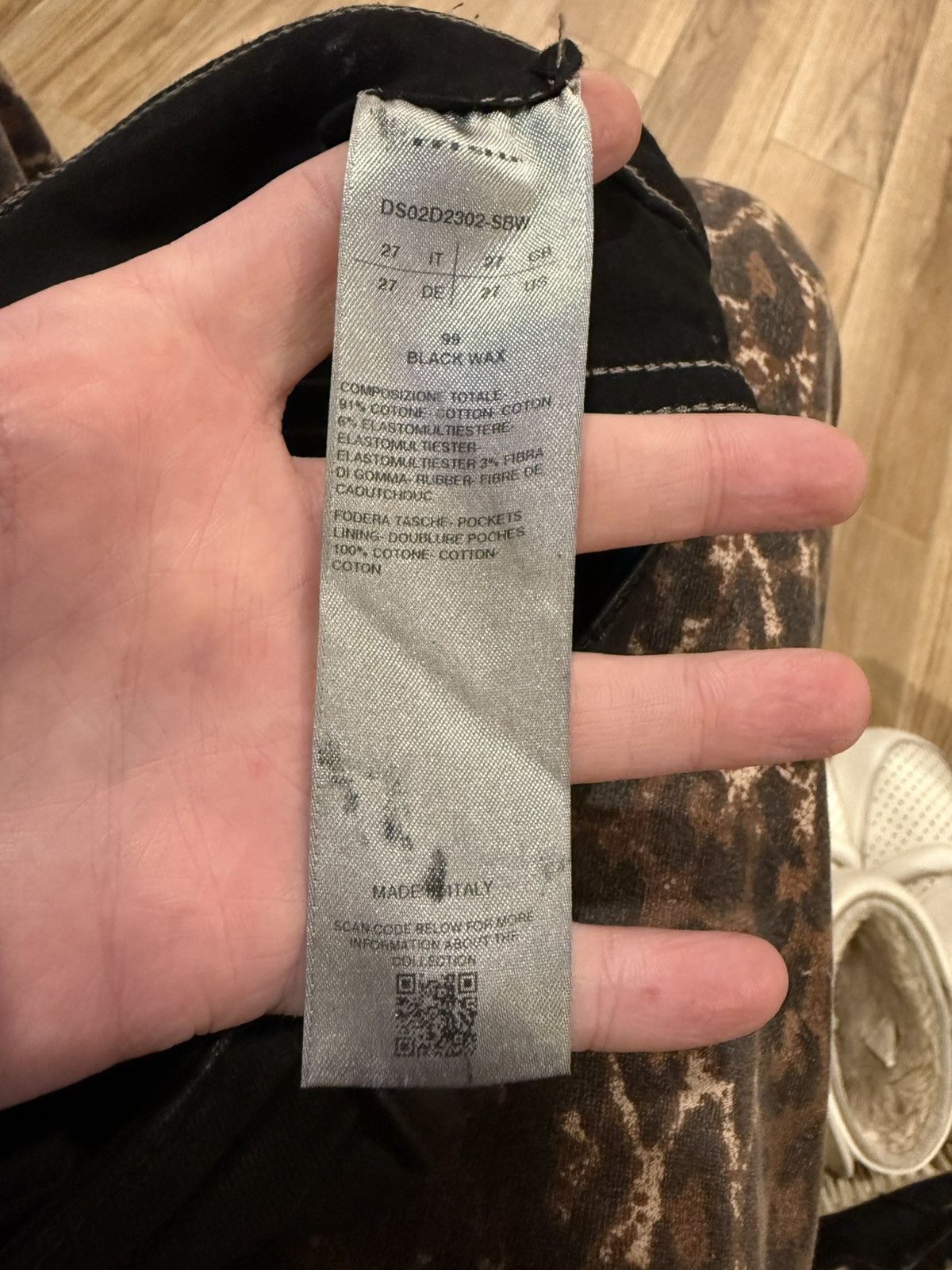 Rick Owens Drkshdw Rick Owens Drskhdw Waxed Bias Bootcut Size US 27 - 4 Thumbnail