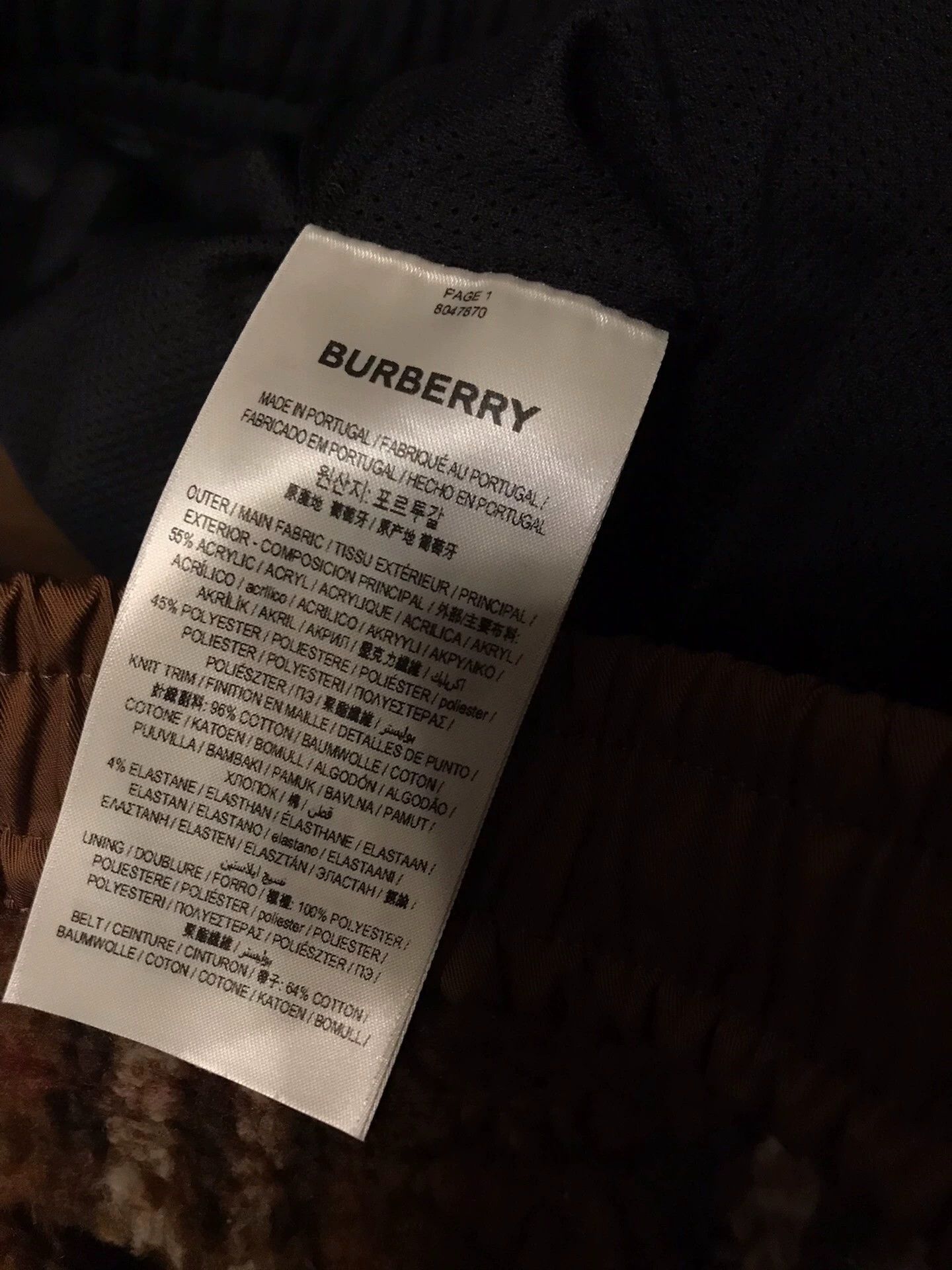 Burberry Burberry Teddy Birch Brown Check L Pants New Size US 34 / EU 50 - 5 Thumbnail