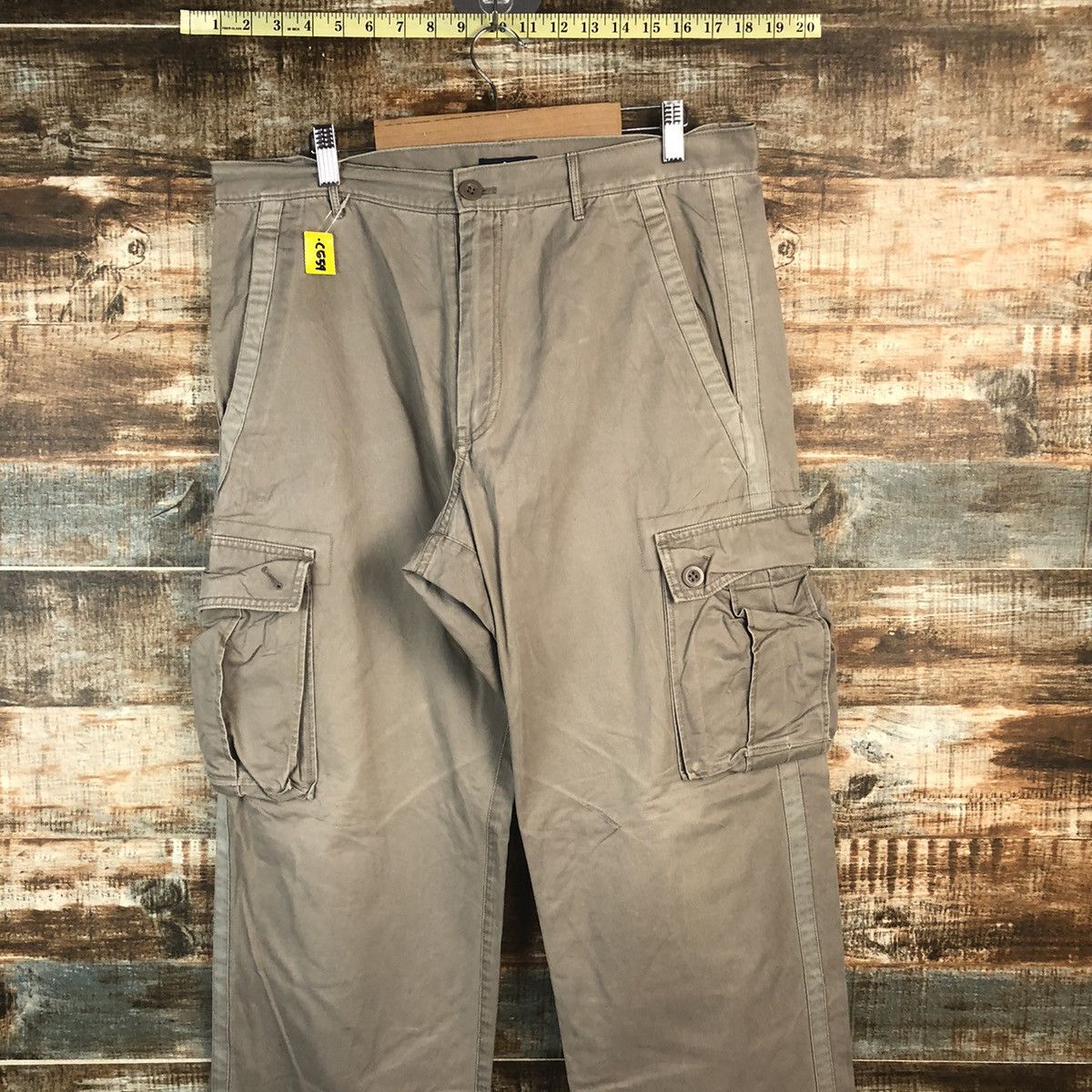 Gap DLL Gap Brown Cargo Multipocket Pants #C659 Size US 33 - 2 Thumbnail