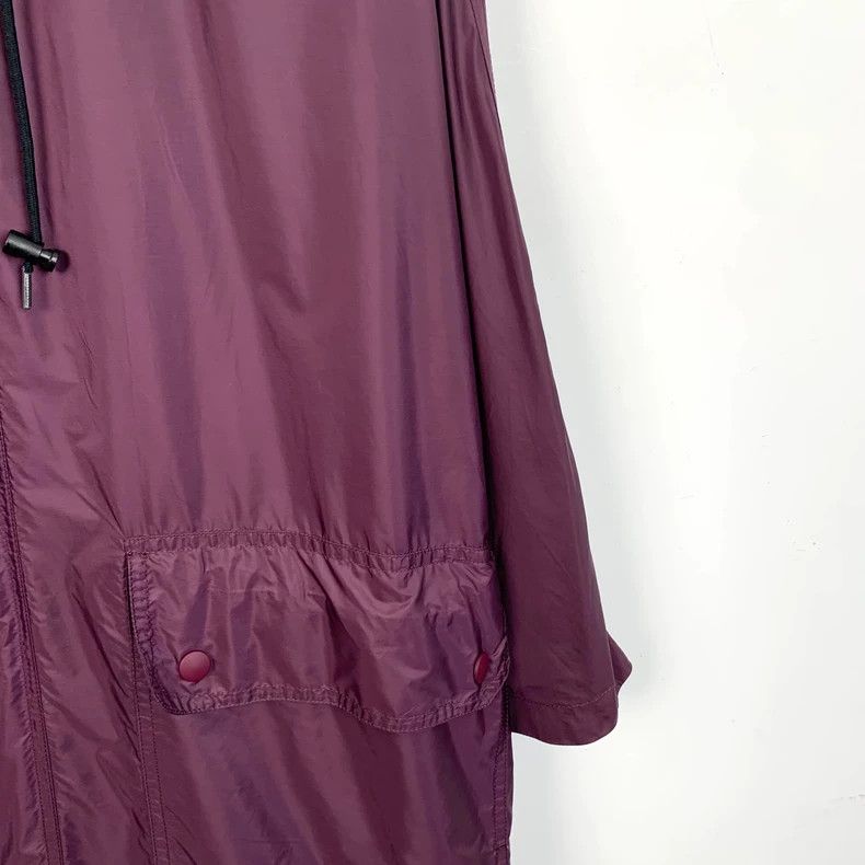 Balenciaga Balenciaga size 34 Deep purple monogrammed hooded drawstri Size US XXS / EU 40 - 4 Thumbnail