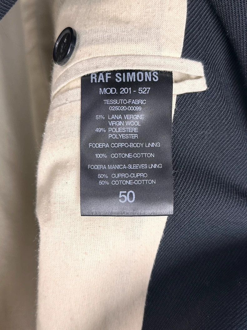 Raf Simons Raf Simons Black Peak Lapel Blazer-2505 Size US L / EU 52-54 / 3 - 7 Thumbnail
