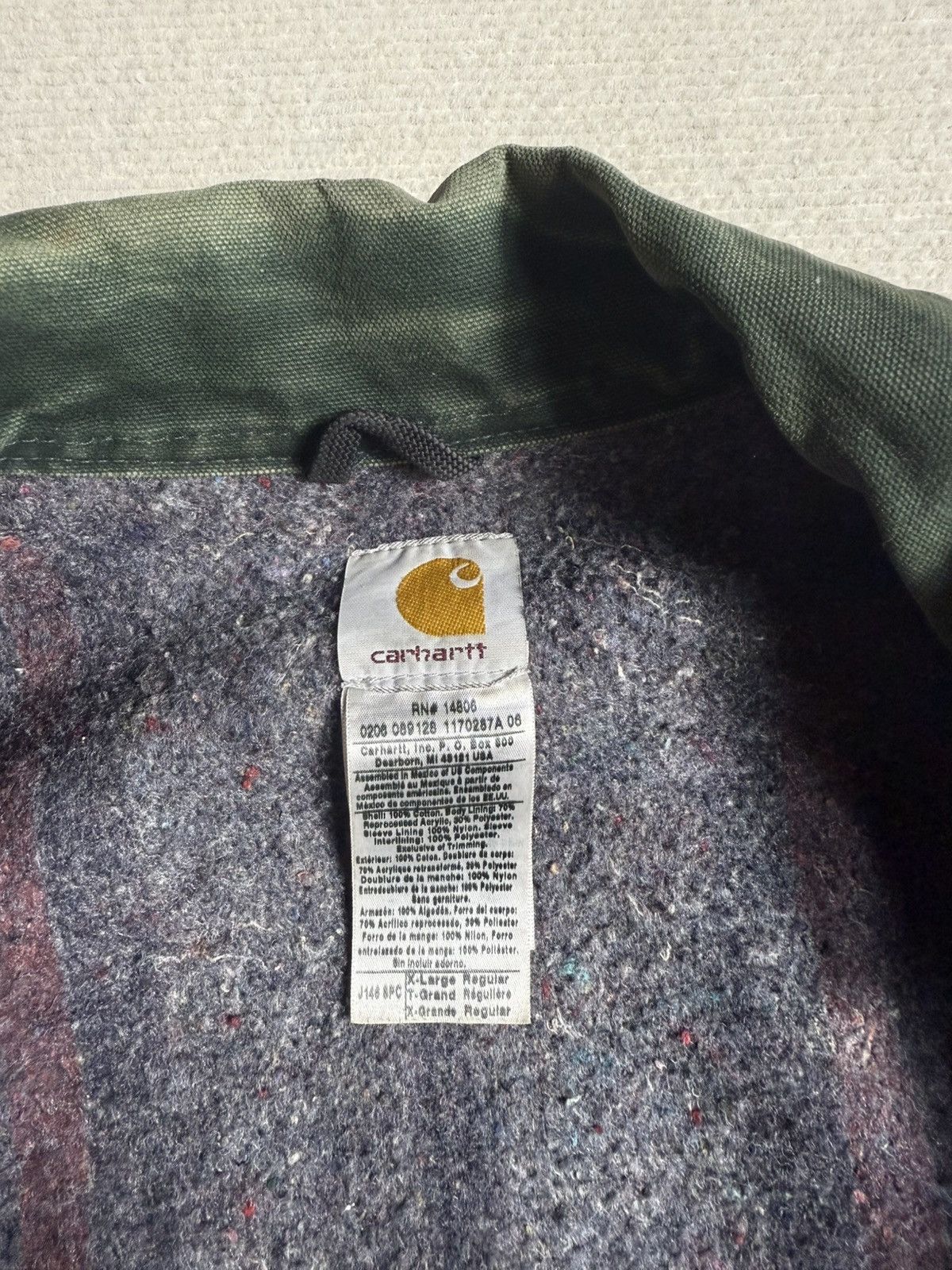 Carhartt ( Rare ) Carhartt Jacket Detroit J146 SPC Size US XL / EU 56 / 4 - 3 Thumbnail