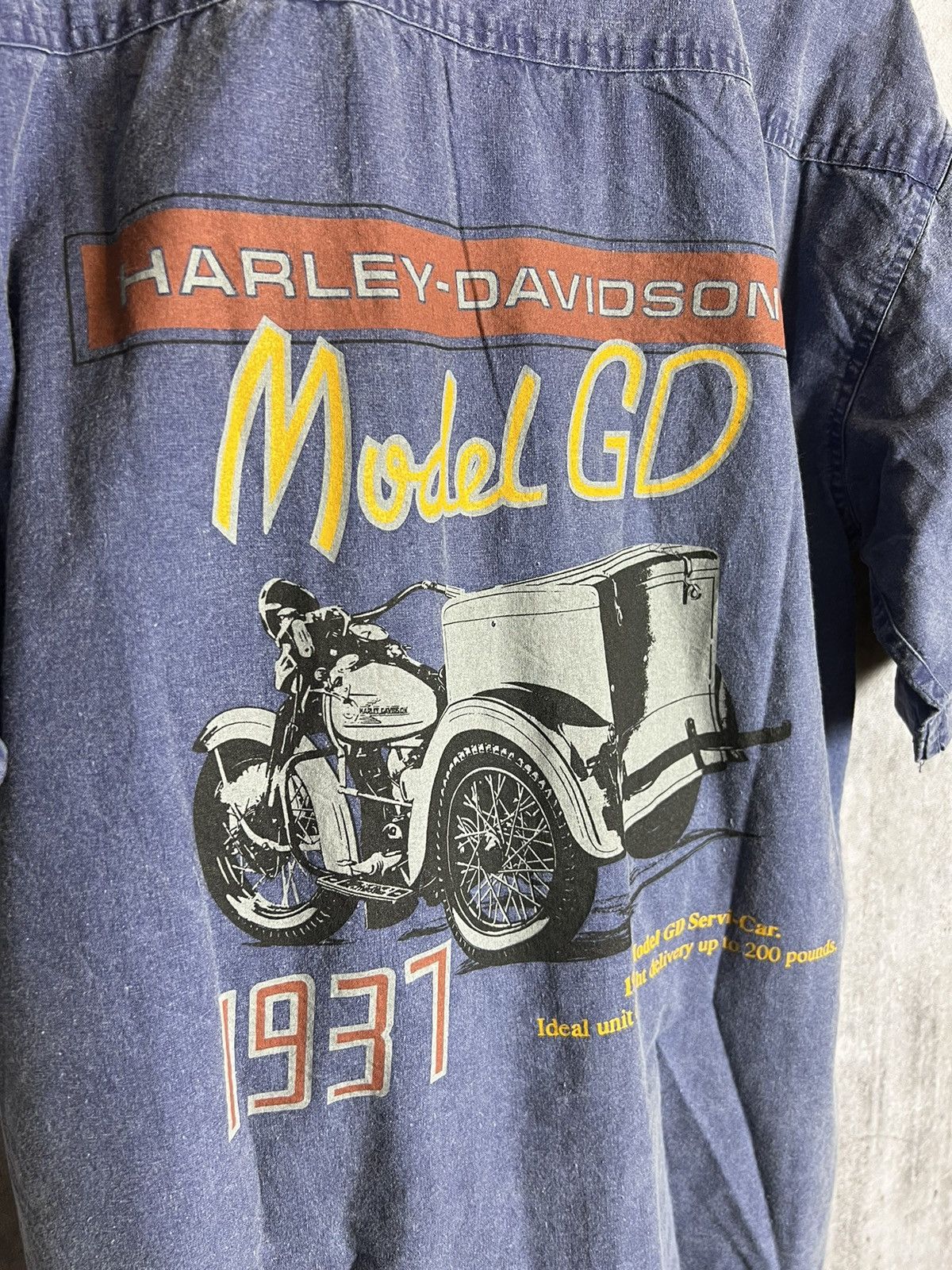 Harley Davidson Harley Davidson print shirt Size US M / EU 48-50 / 2 - 2 Thumbnail