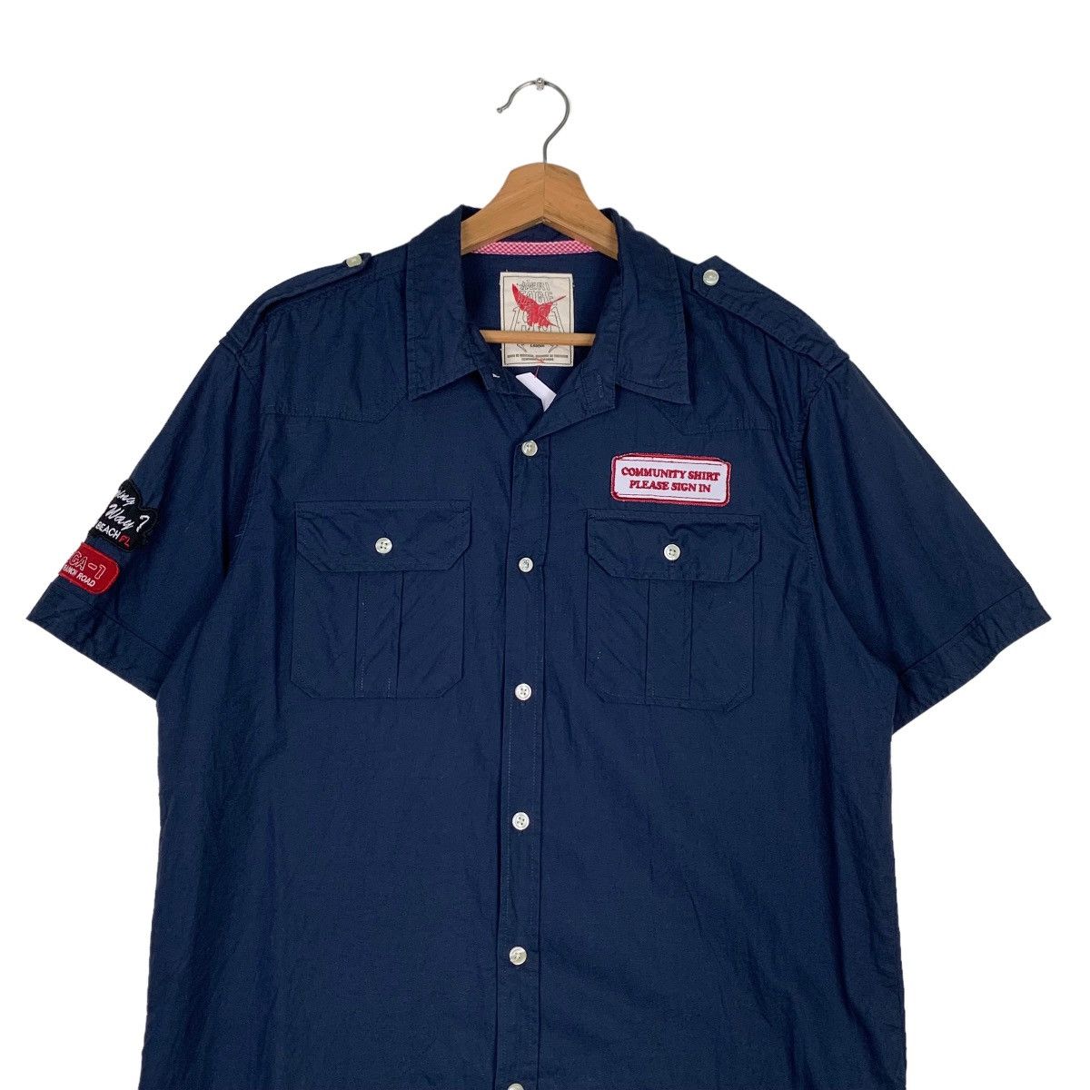 Other HERITAGE Work Shirt #0356-C16 Size US L / EU 52-54 / 3 - 3 Thumbnail