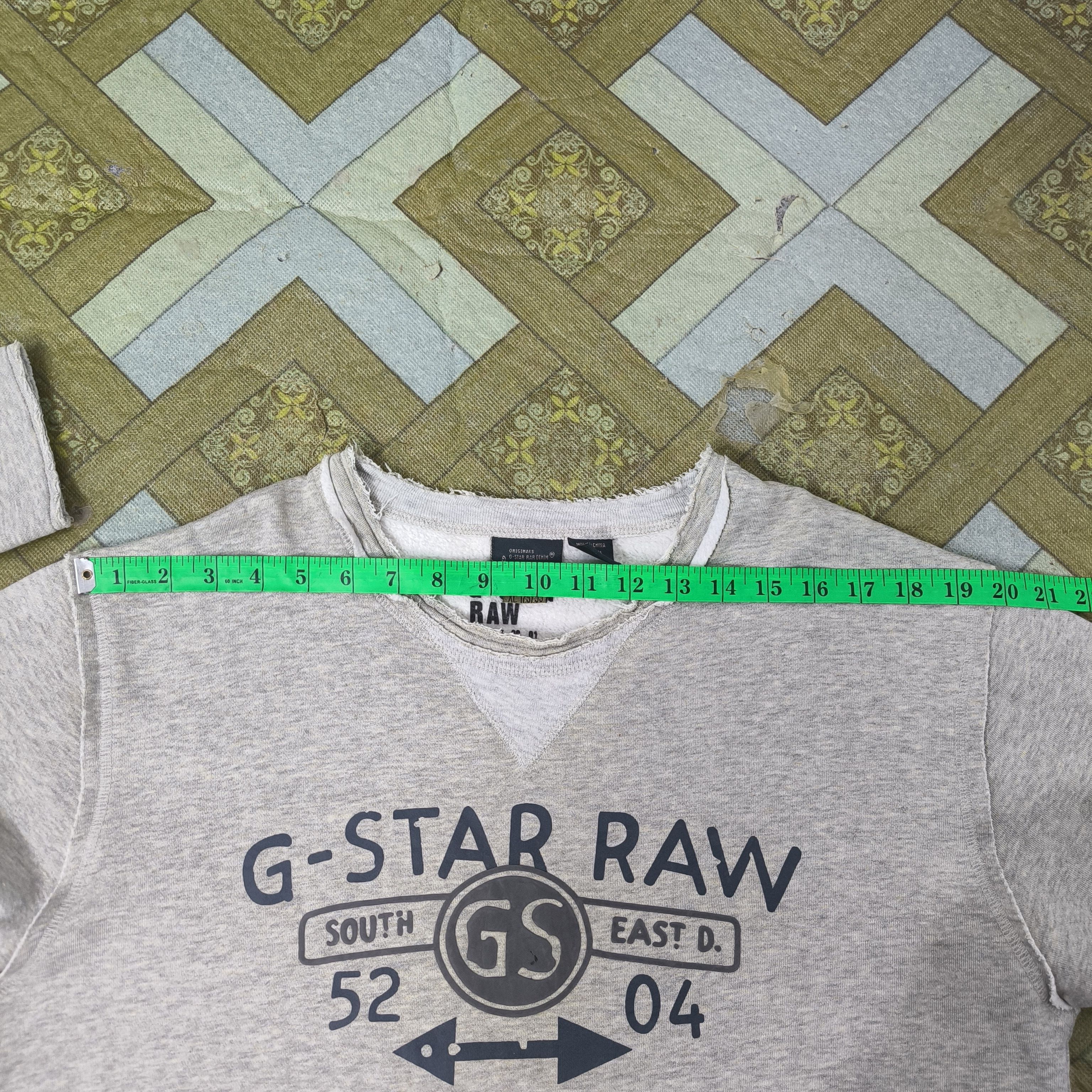 G-Star G-star thrashed edge sweatshirt Size US M / EU 48-50 / 2 - 12 Thumbnail