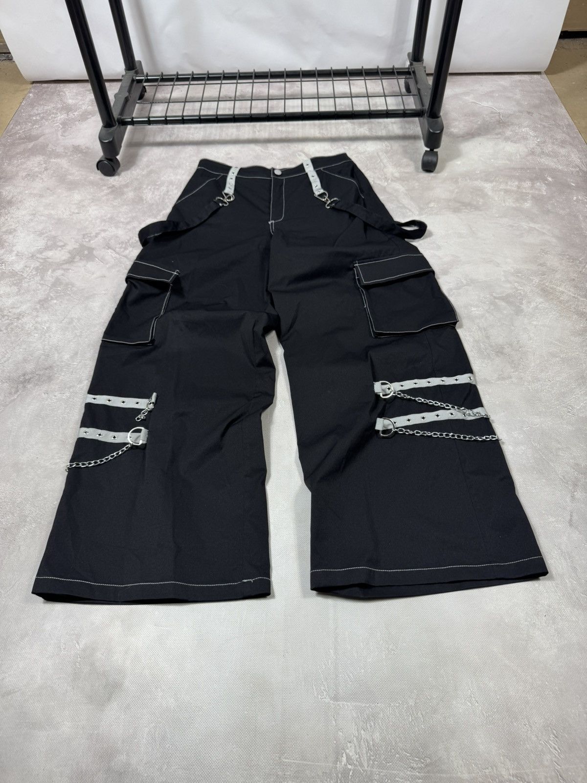 TSUMORI CHISATO bondage wide pants