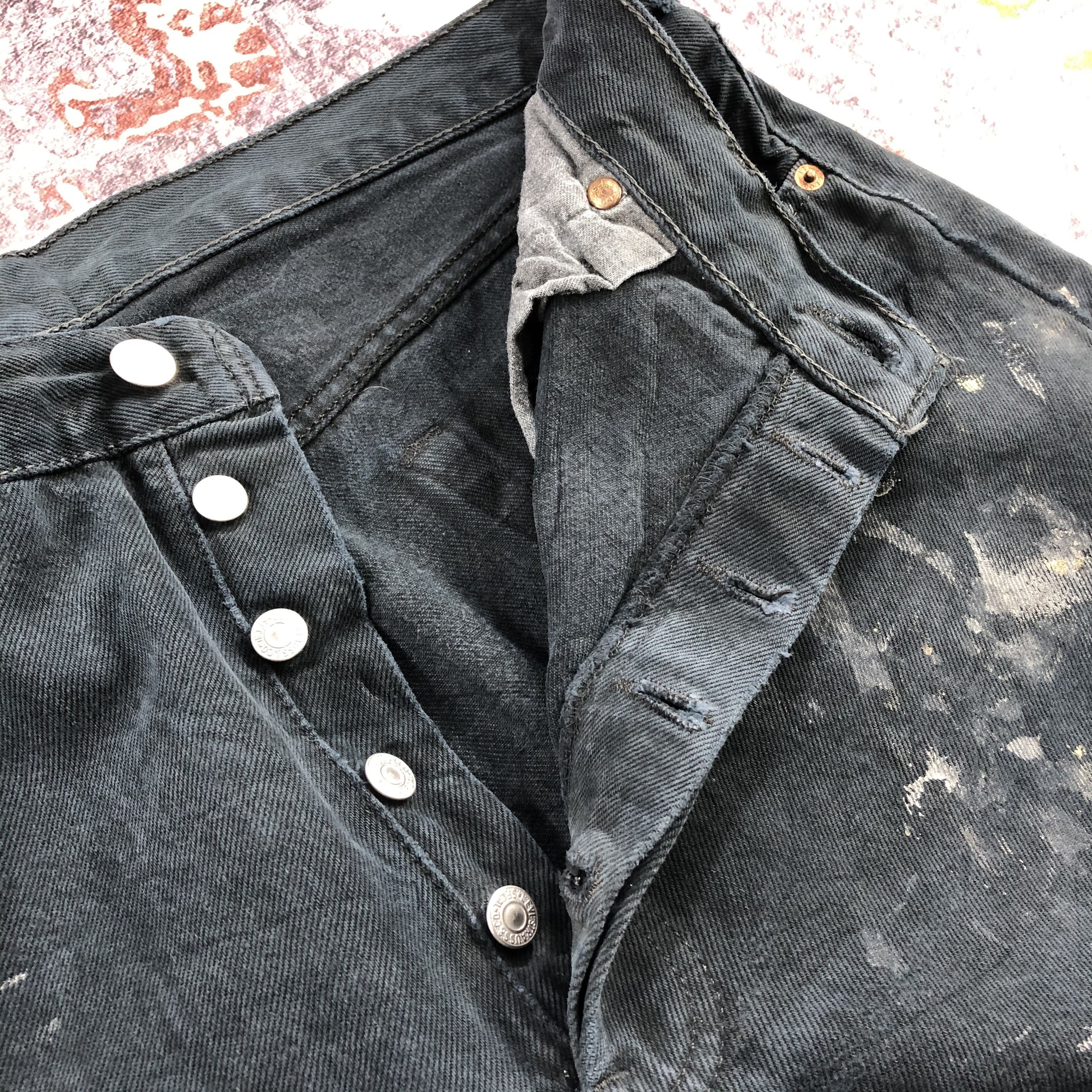 Levi's × Vintage Vintage 90s Levis 501 Painter Jeans-JM2509 Size US 34 / EU 50 - 11 Thumbnail