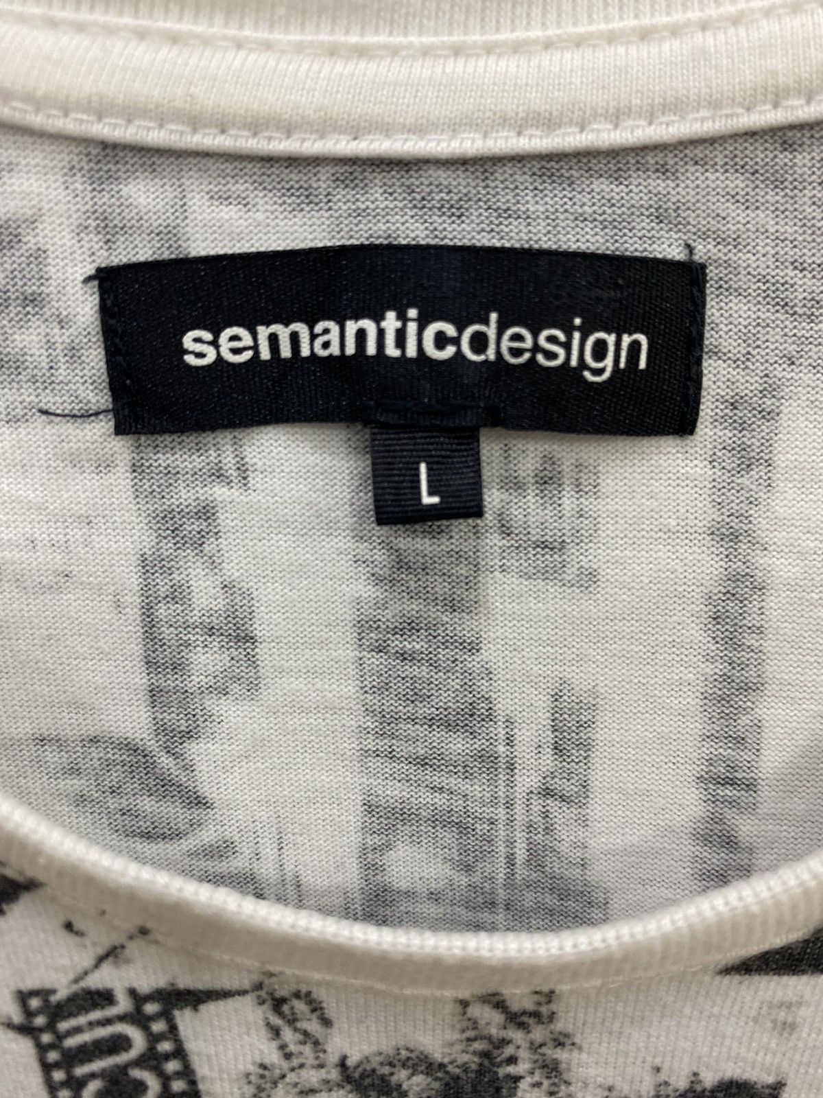Semantic Design Full Print T Shirt