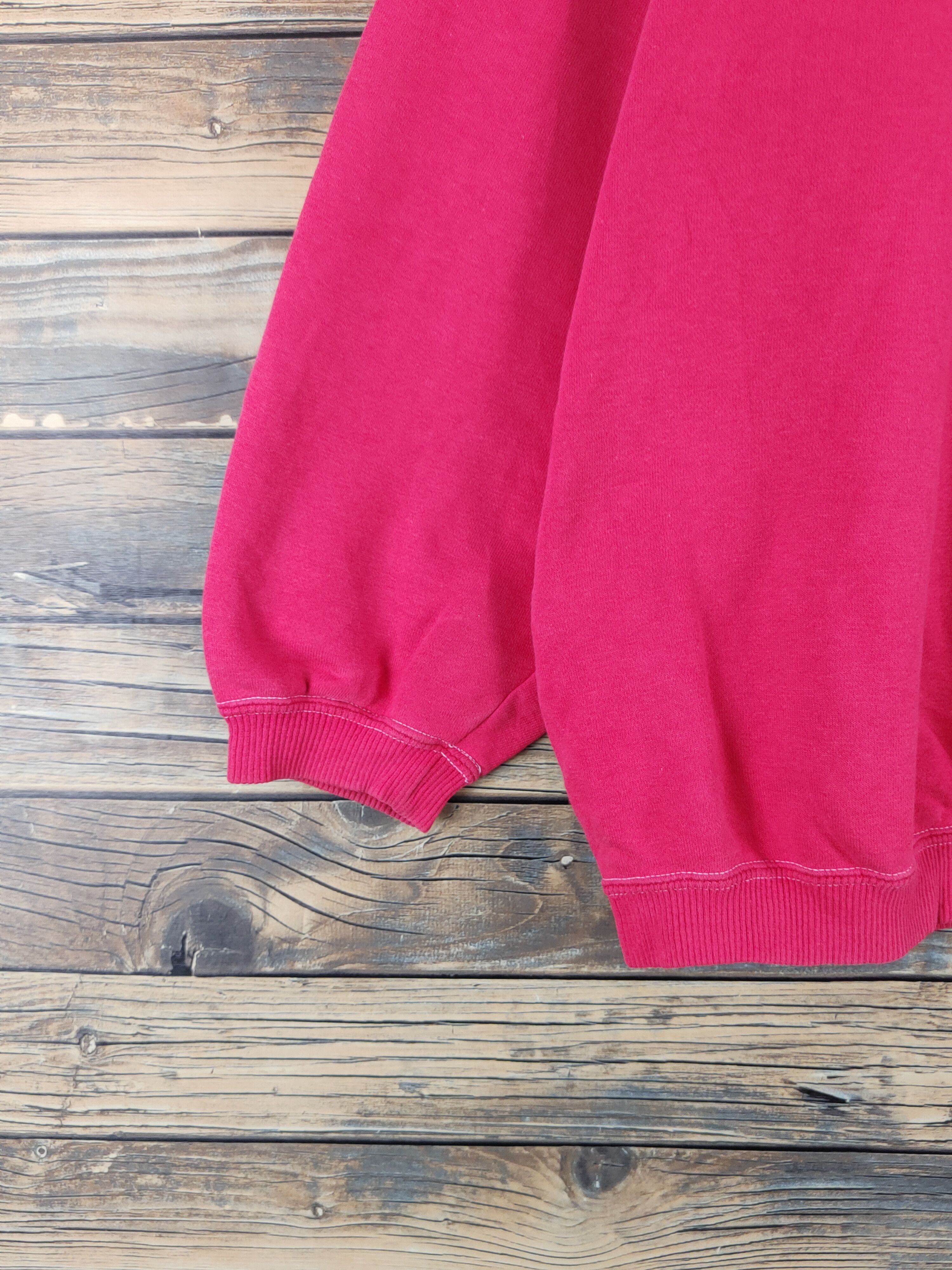 Japanese Brand La Roche Surgon vintage Red Sweatshirts #W1460 Size US XL / EU 56 / 4 - 5 Thumbnail