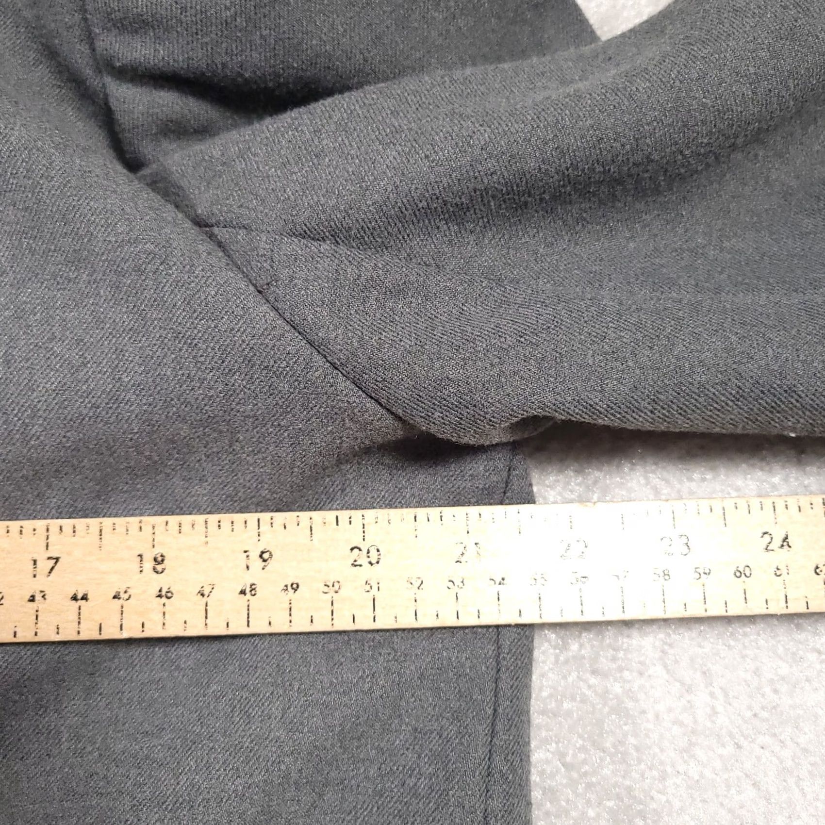Vintage VINTAGE Koret Blazer Jacket Women 18 Gray Wool Blend 1 Button Shoulder Pads USA Blazer Women 18 Gray Wool Blend Medium? Size XXL / US 16-18 / IT 52-54 - 7 Thumbnail