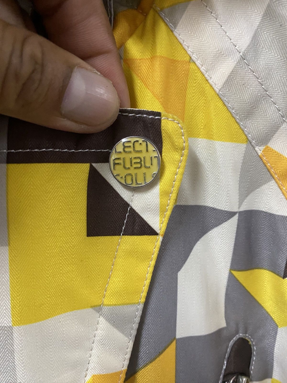 Fubu FUBU The Collection Geometric Pattern Ski Jacket Size US M / EU 48-50 / 2 - 13 Thumbnail