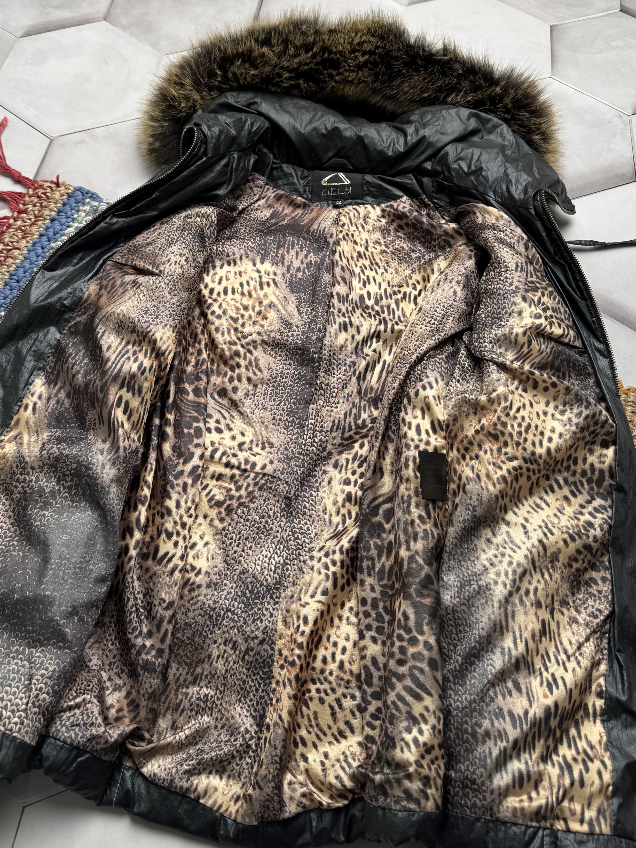 Japanese Brand Vintage Faux Fur Hood Jacket (E4) Size M / US 6-8 / IT 42-44 - 6 Thumbnail