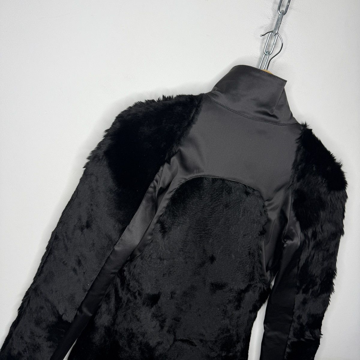 Gucci Vintage Gucci by Tom Ford Leather & Fur Jacket Size S / US 4 / IT 40 - 11 Thumbnail