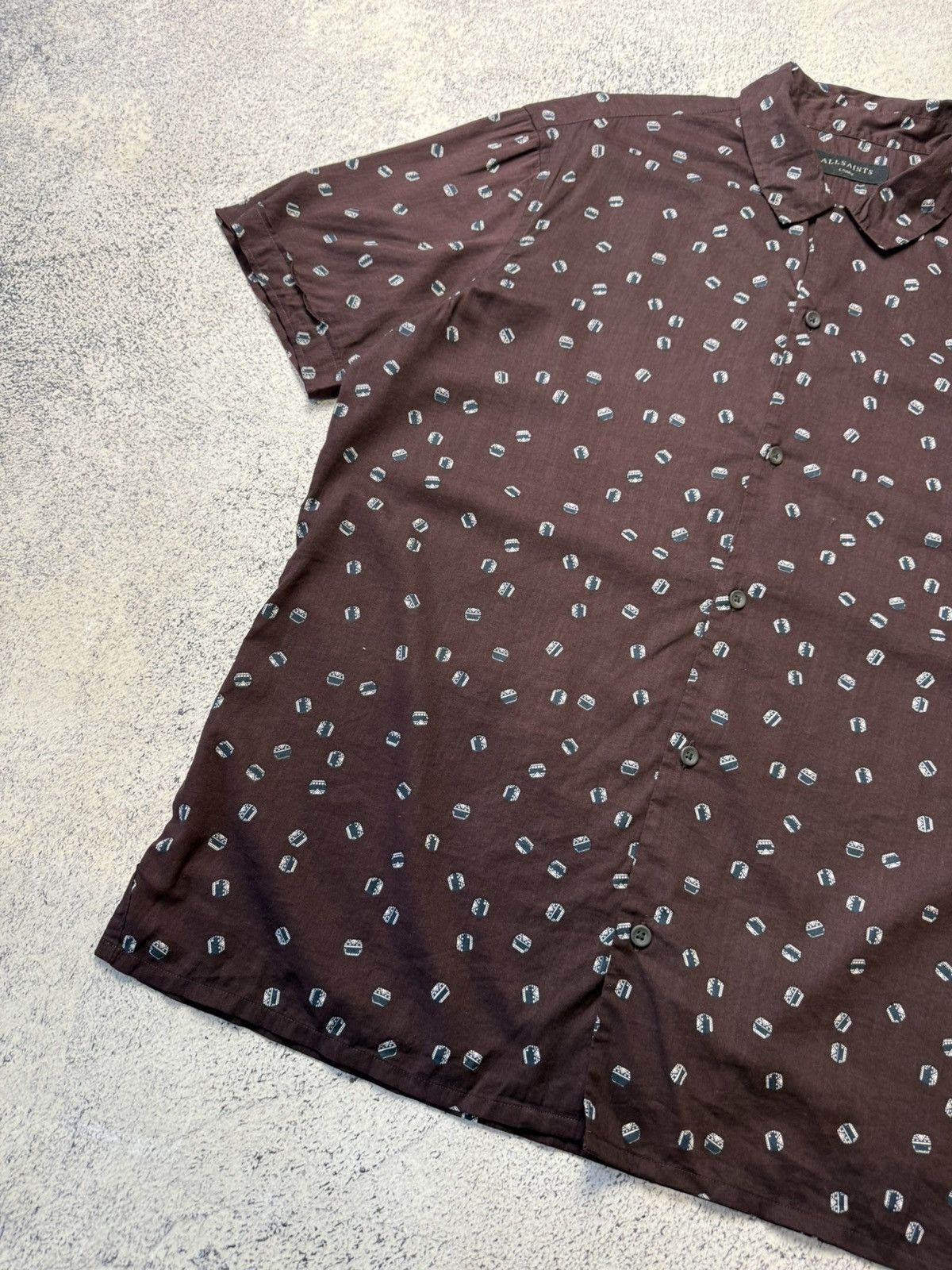 Allsaints Vintage Allsaints Y2K Hawaii Shirt Size US L / EU 52-54 / 3 - 15 Thumbnail