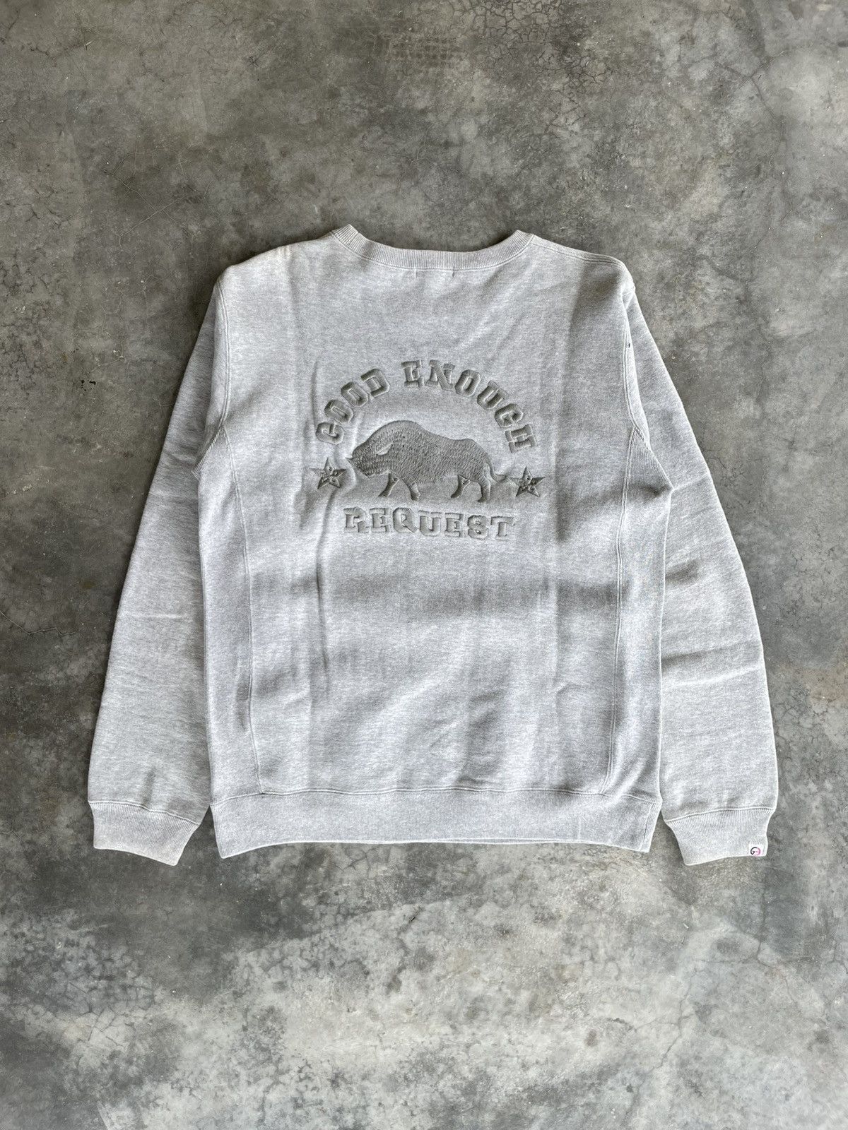 GOODENOUGH × Vintage VTG 90s Request Sweatshirt by Good Enough Size US L / EU 52-54 / 3 - 5 Thumbnail