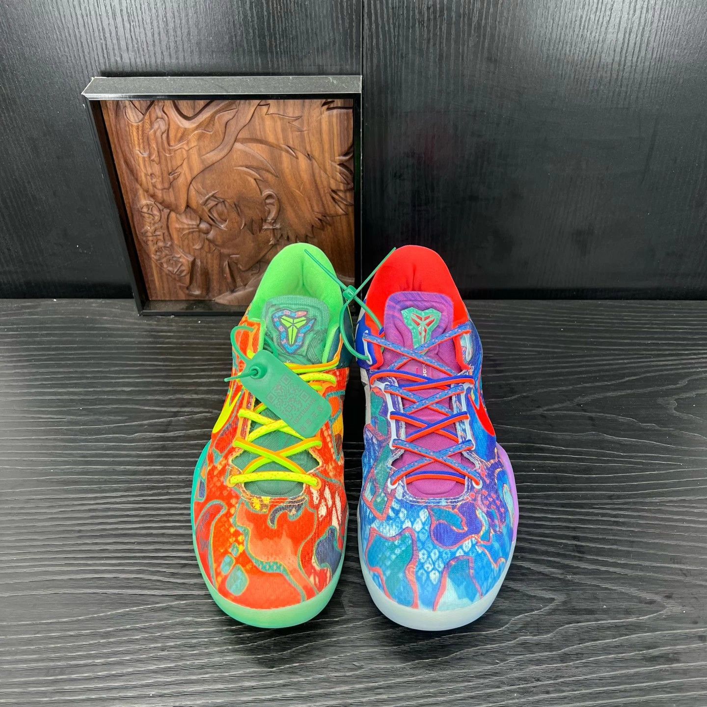 Nike Nike Zoom Kobe 8 Orange Blue Yin Yang 44.5 Size US 11.5 / EU 44-45 - 4 Thumbnail