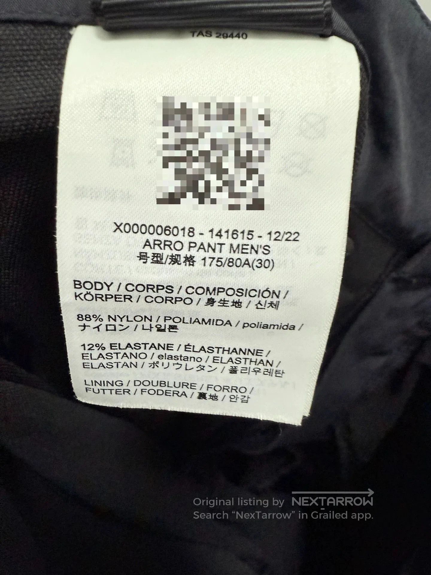 Arc'teryx Arc'teryx Creston AR Softshell Pants 30. Size US 30 / EU 46 - 6 Thumbnail