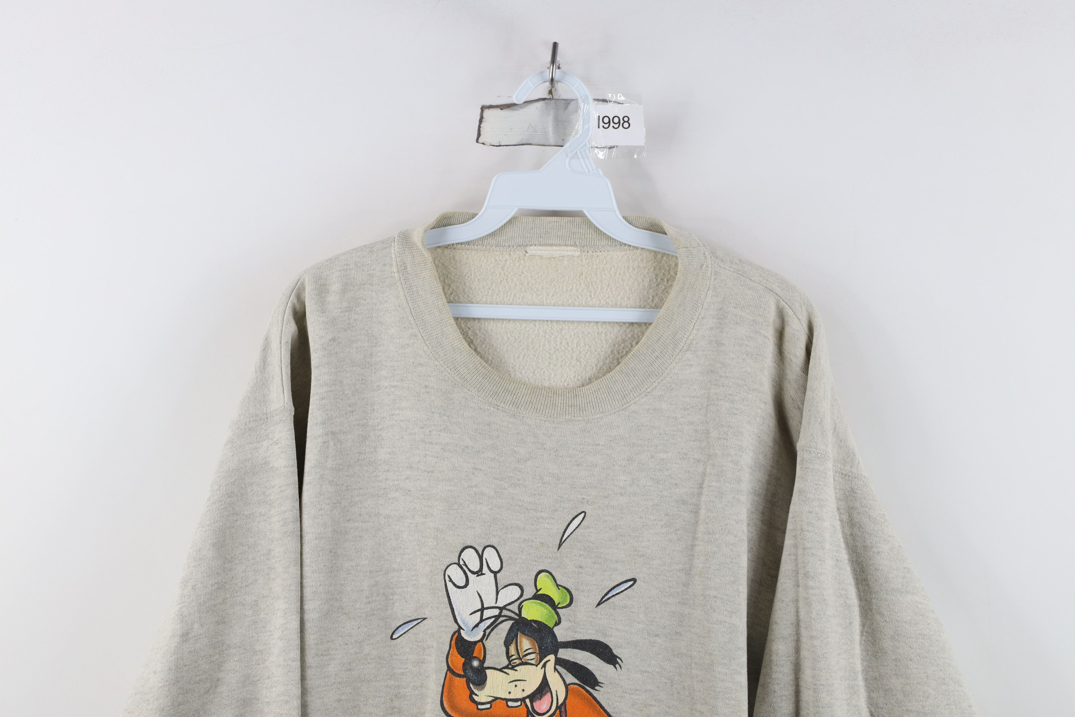 Vintage Vintage 90s Walt Disney World Goofy Crewneck Sweatshirt Size US L / EU 52-54 / 3 - 2 Thumbnail