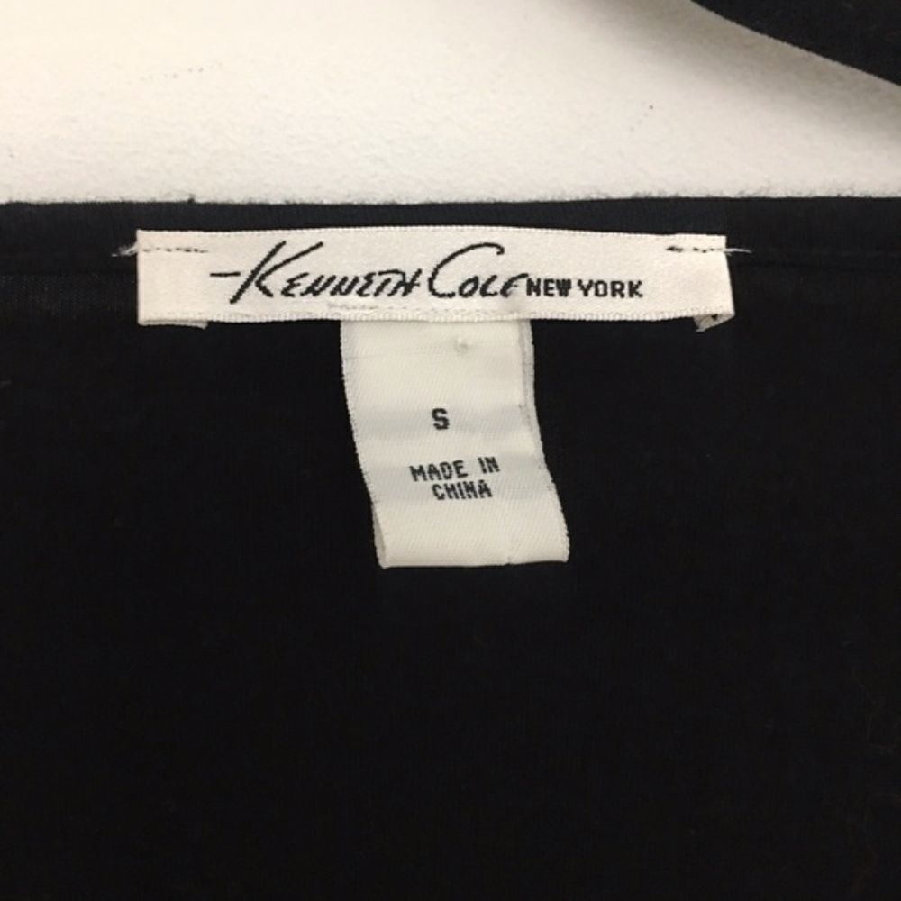 Kenneth Cole Kenneth Cole New York Black Asymmetrical Sharkbite Hem Long Size S / US 4 / IT 40 - 3 Thumbnail