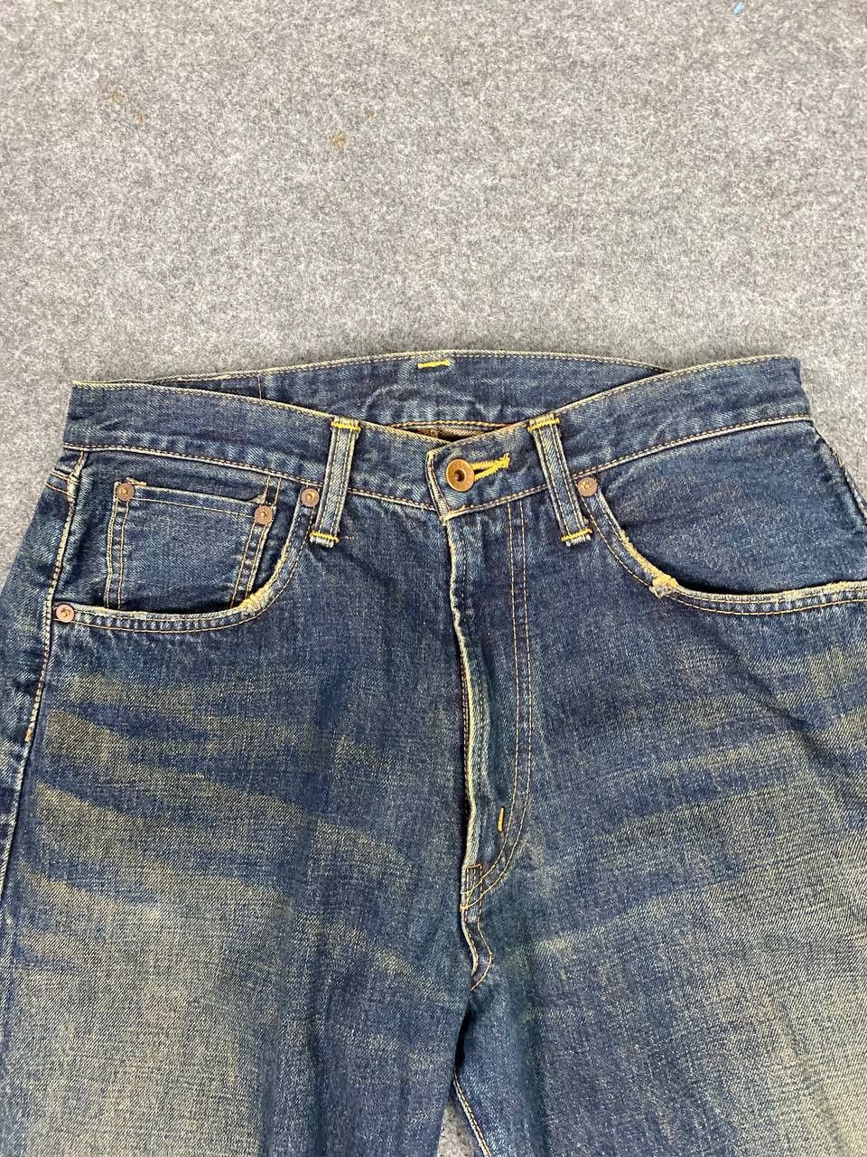 Edwin vintage edwin 505 rusty selvedge denim nice design Size US 31 - 7 Thumbnail