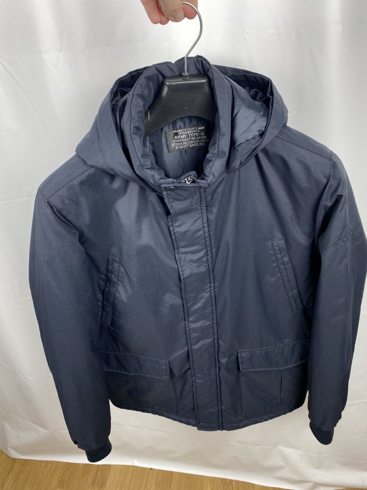 Schott Schott NYC Jacket Flyers Intermediate Army Type U size M Size US M / EU 48-50 / 2 - 8 Thumbnail