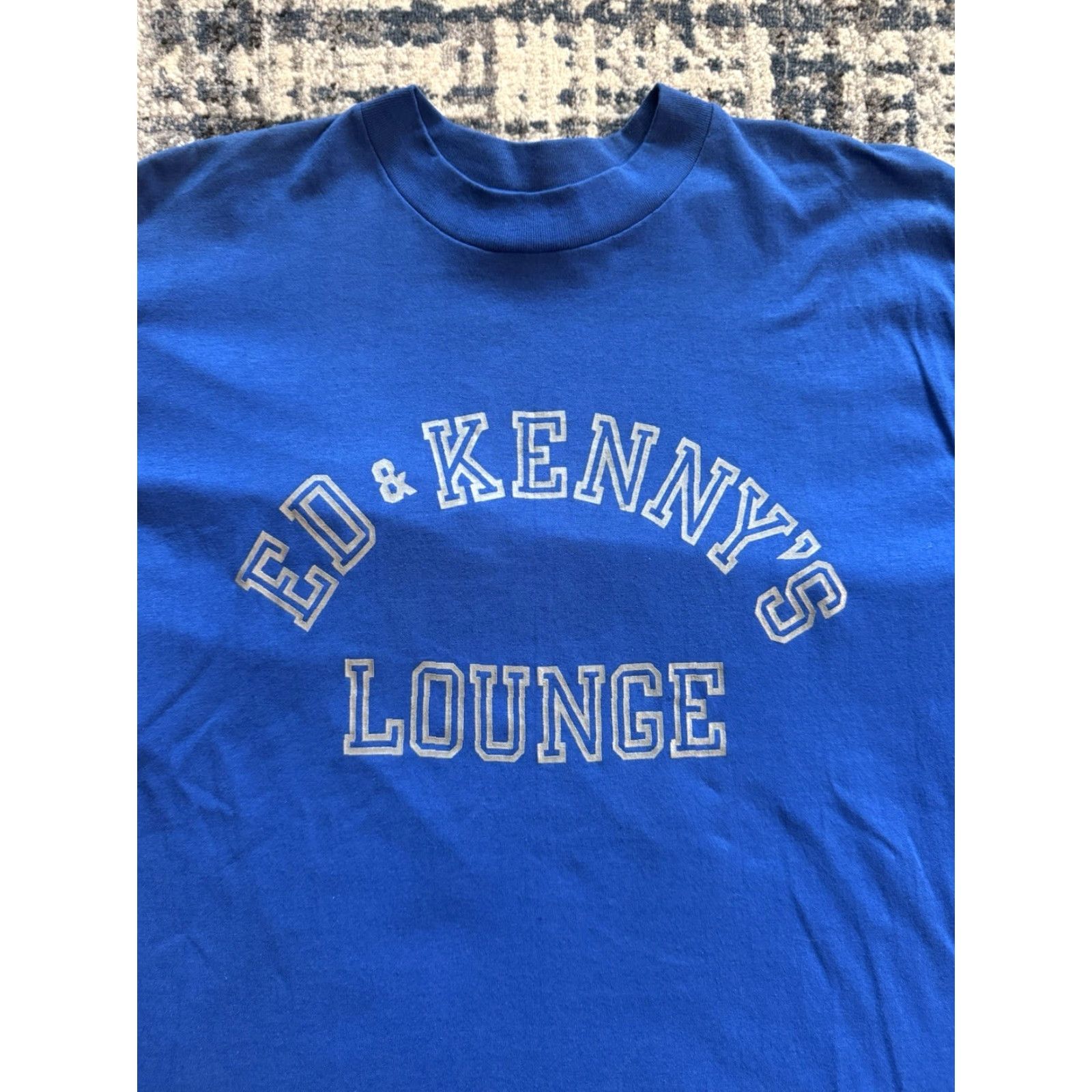 TEE JAYS Vintage 80s Ed & Kenny’s Lounge T Shirt XL Dive Bar Saloon Bar Beer Booze Drinks Size US XL / EU 56 / 4 - 2 Thumbnail